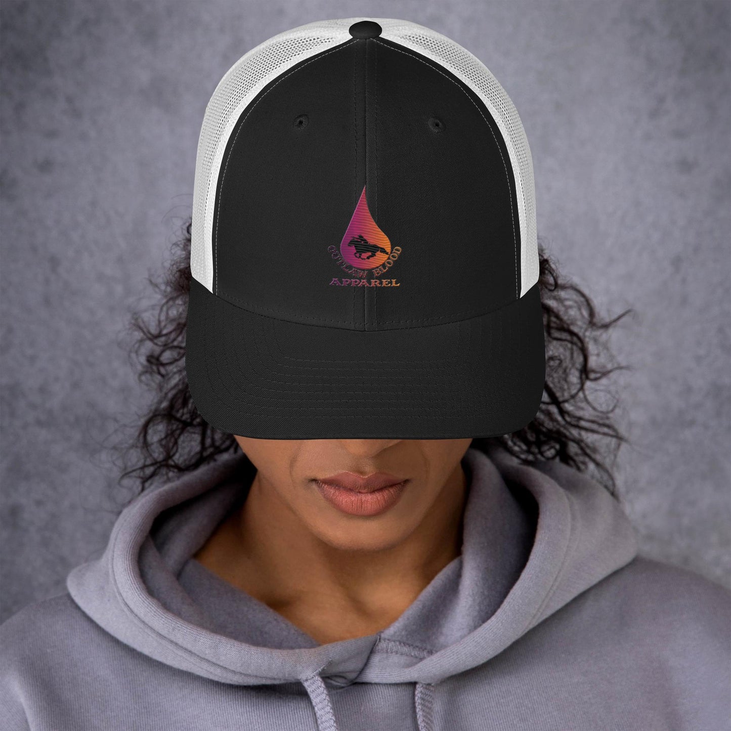 OBA Sunset Logo Trucker Cap