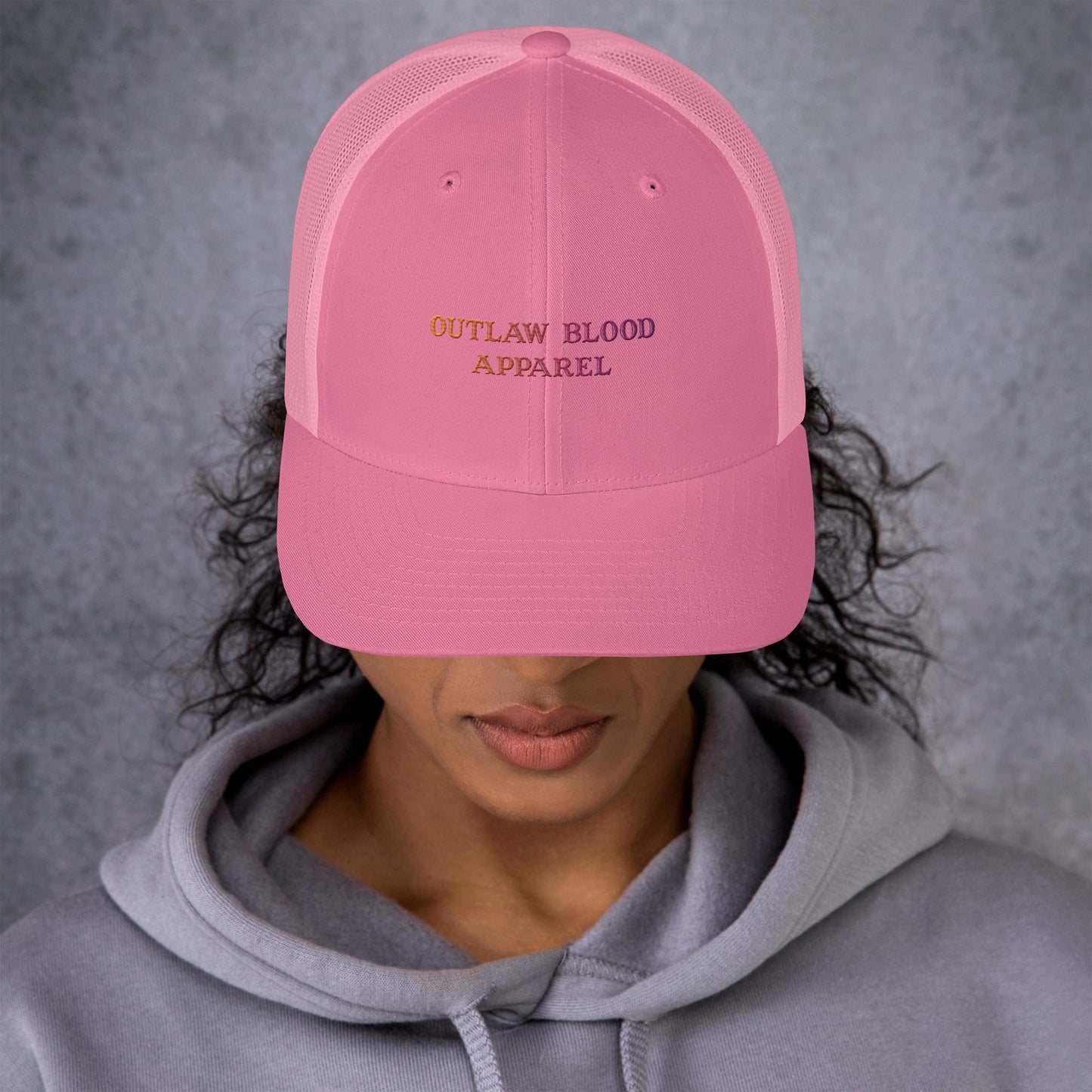 Outlaw Blood Apparel Sunset Trucker Cap