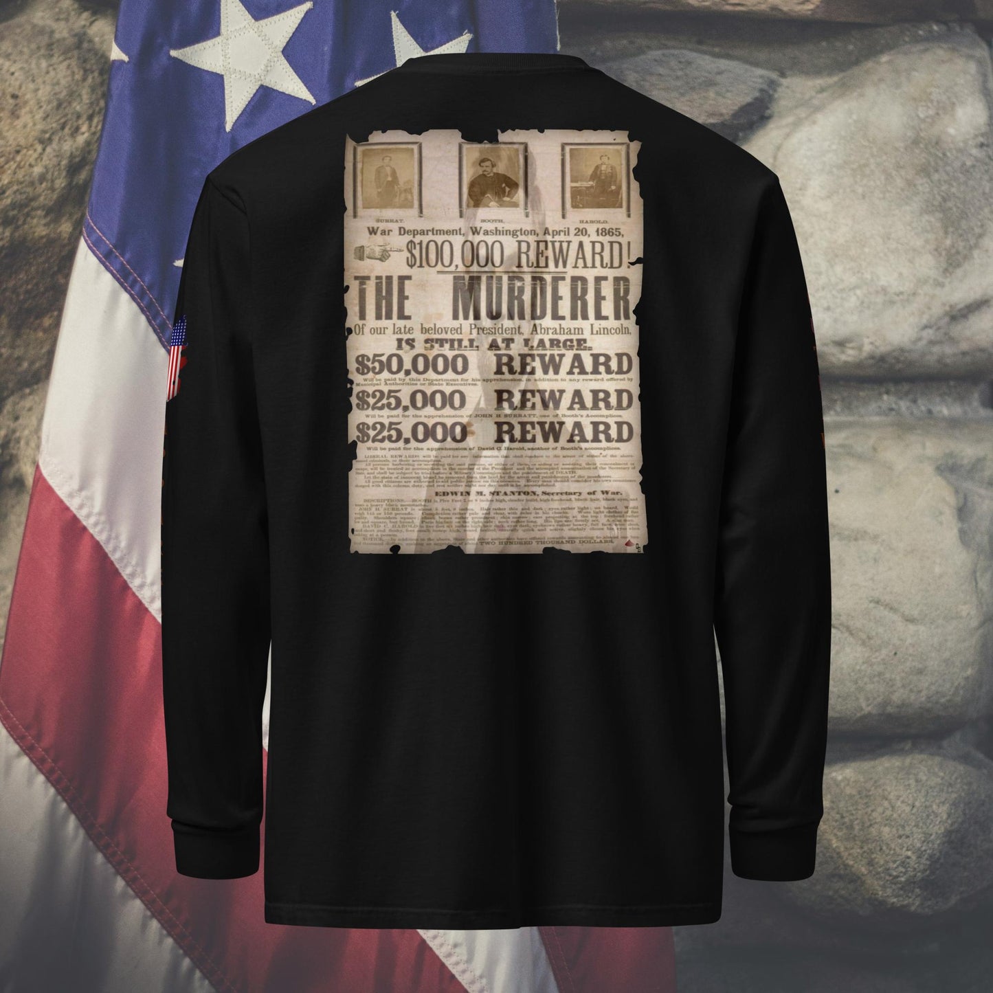 "WANTED" Lincoln Assassins long-sleeve shirt