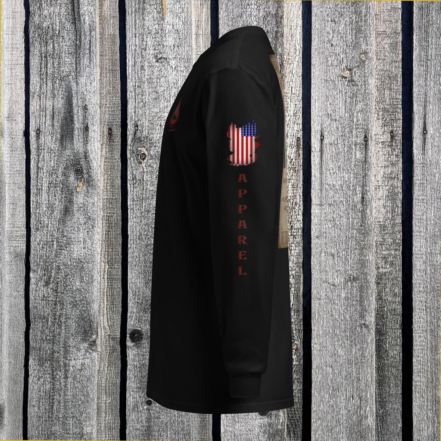 "WANTED" John Wesley Hardin long-sleeve shirt