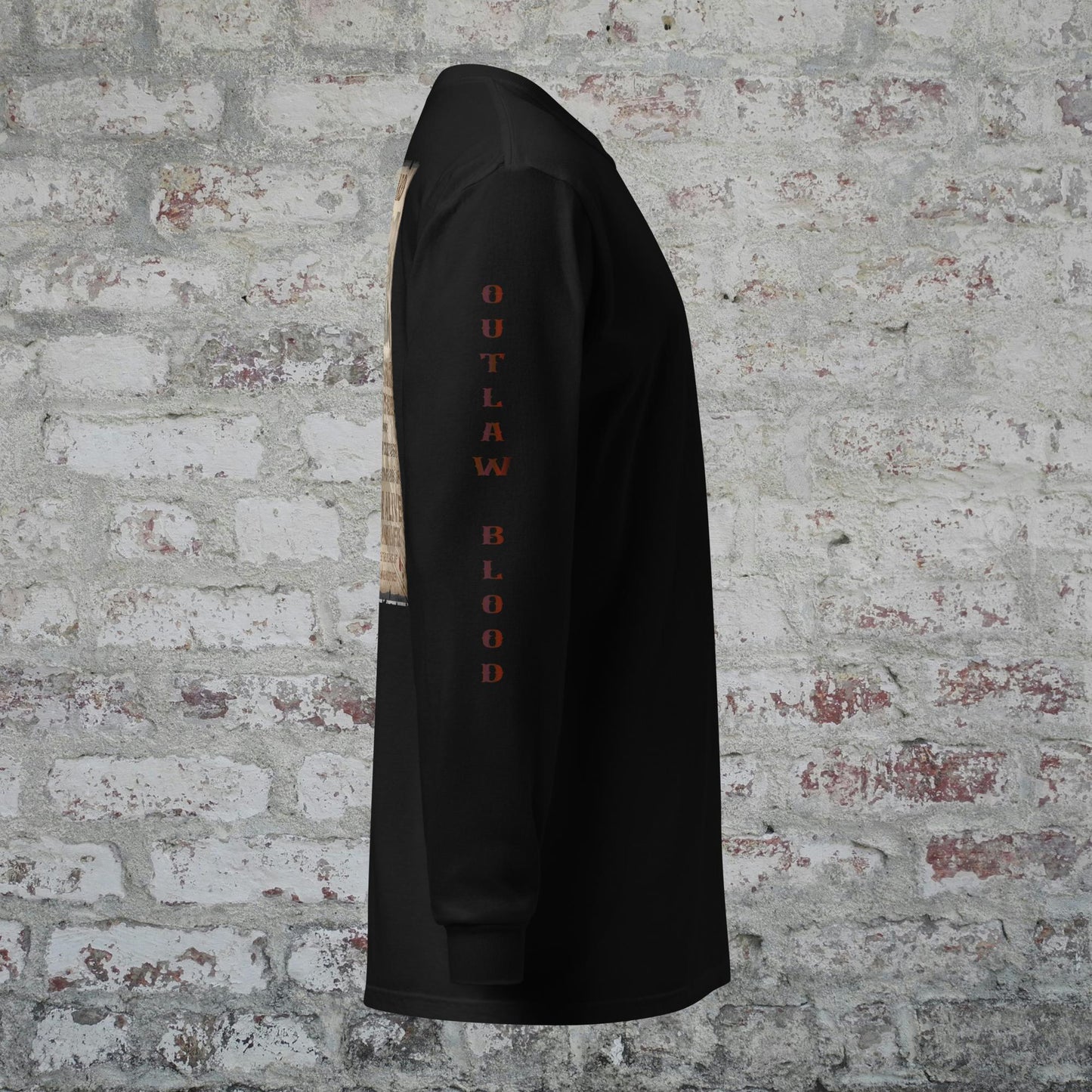 "WANTED" The Wild Bunch long-sleeve shirt