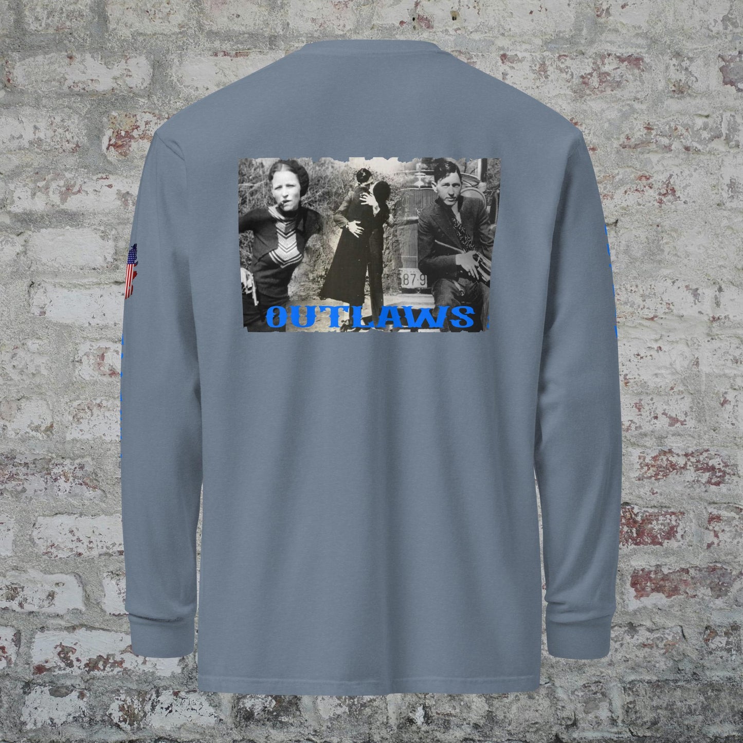 Bonnie and Clyde long-sleeve shirt