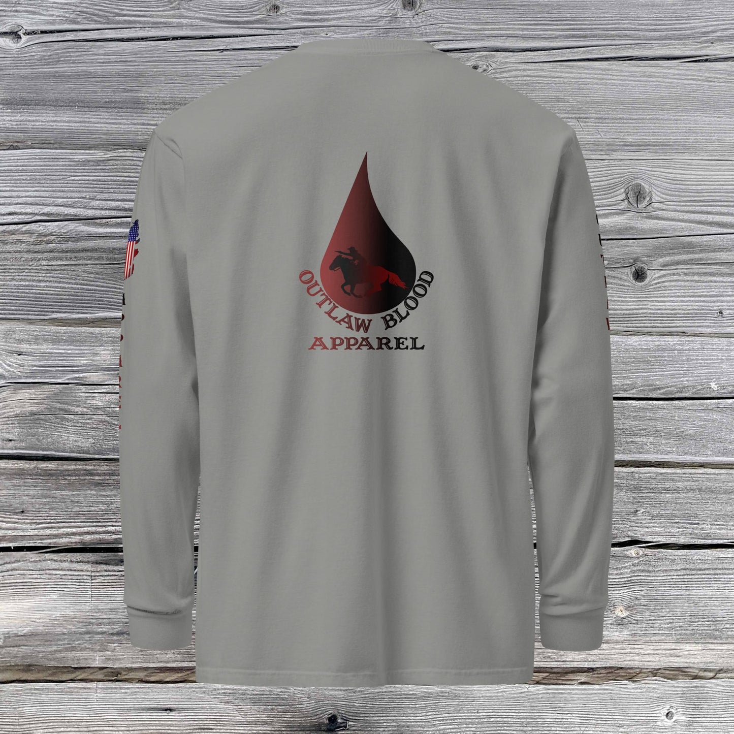 Outlaw Blood Logo long-sleeve shirt