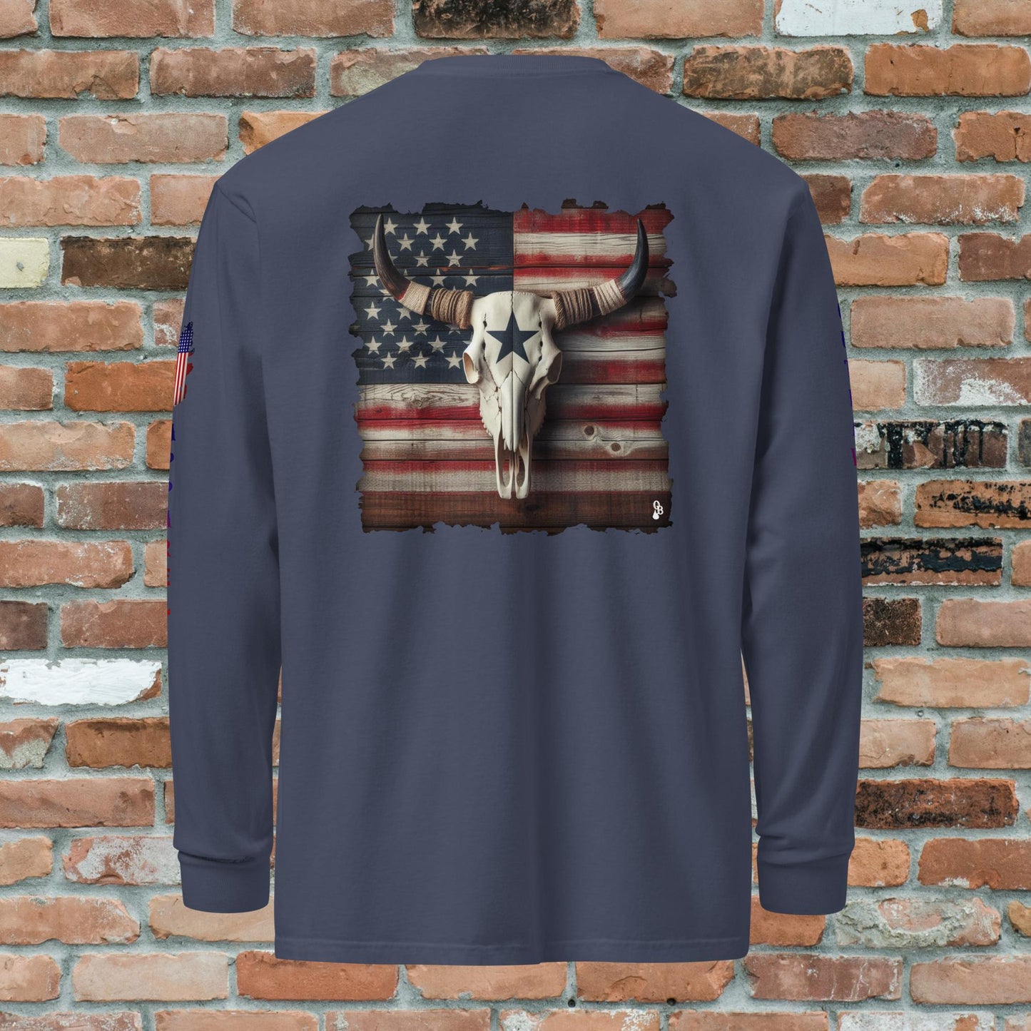 "Star-Spangled" long-sleeve shirt