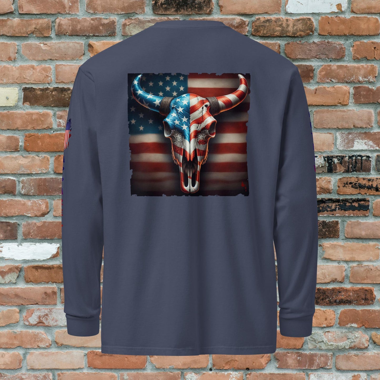 All-American Steer long-sleeve shirt