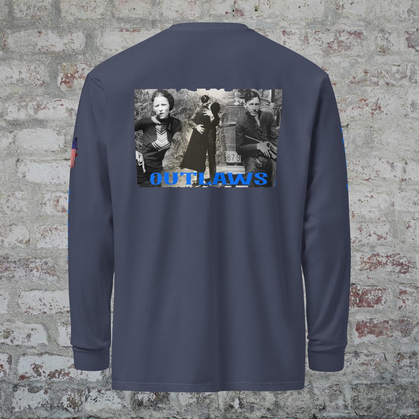 Bonnie and Clyde long-sleeve shirt