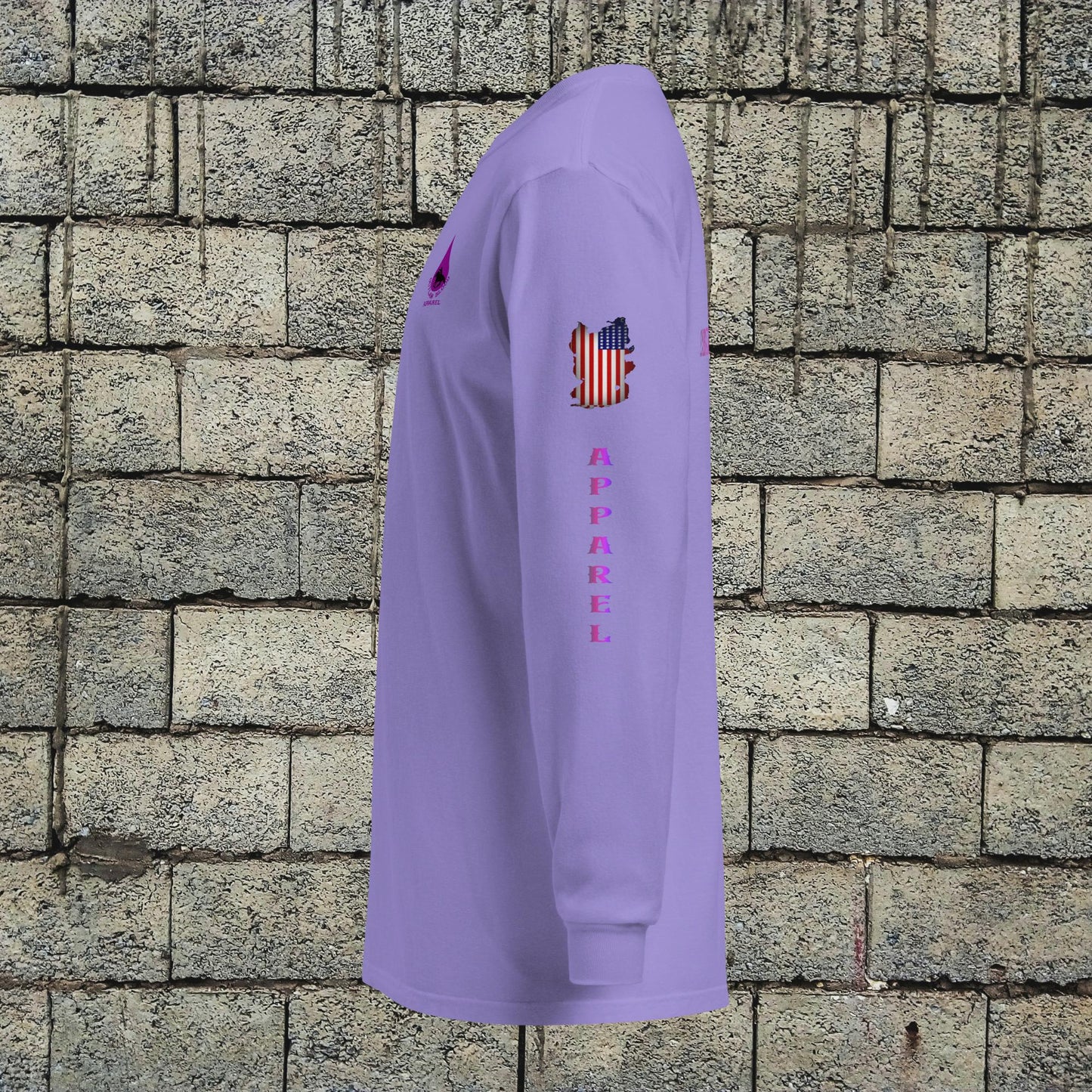 "Live Boldly,,,," long-sleeve shirt