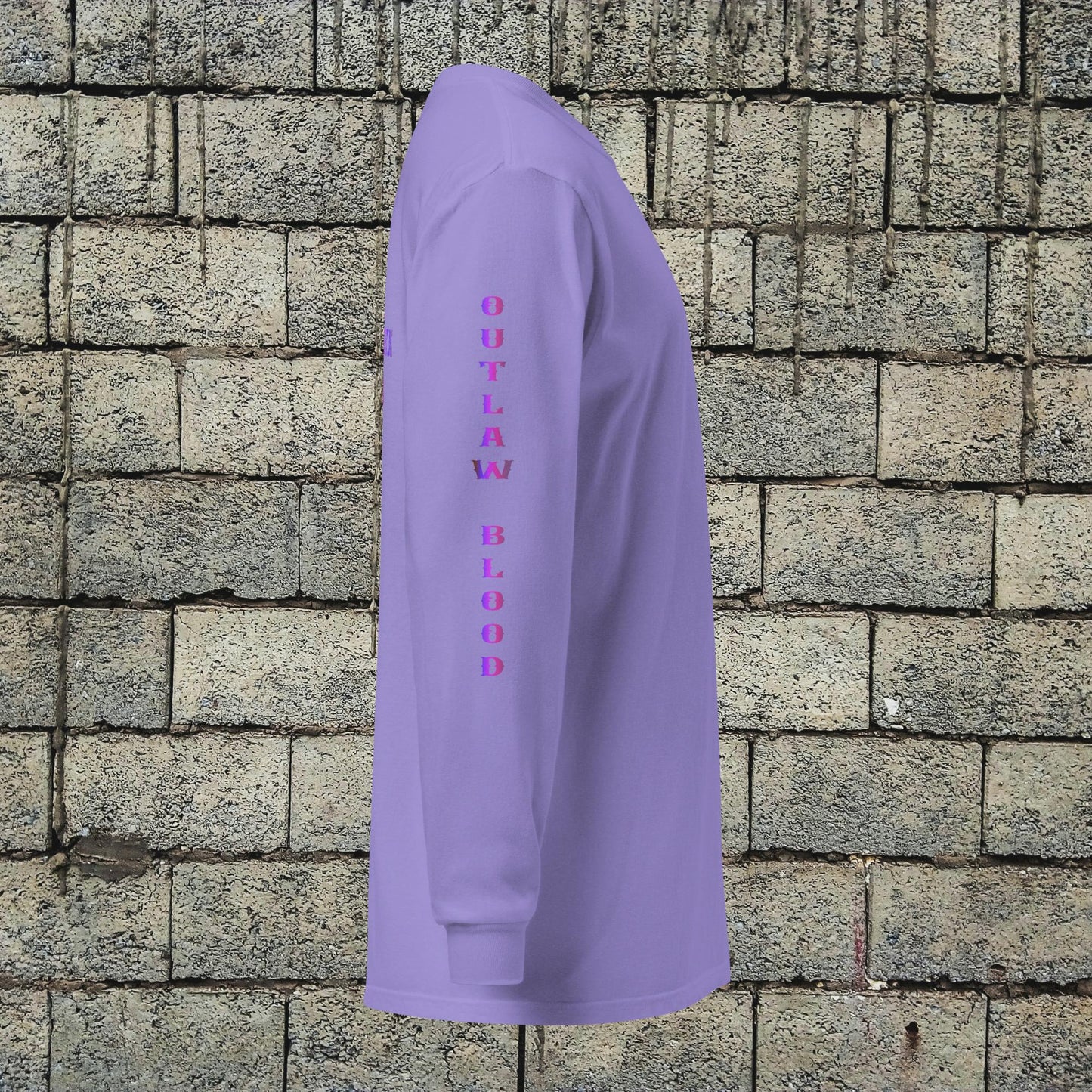 "Live Boldly,,,," long-sleeve shirt