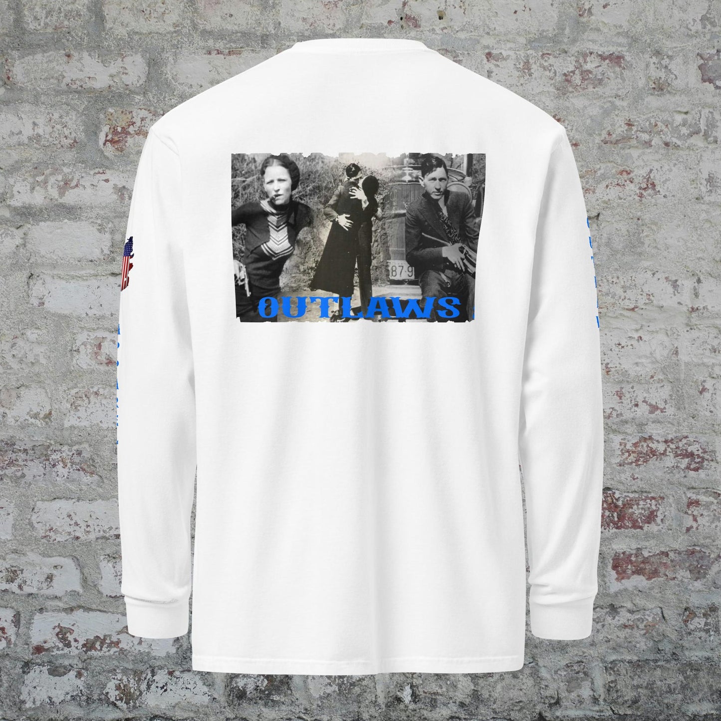 Bonnie and Clyde long-sleeve shirt