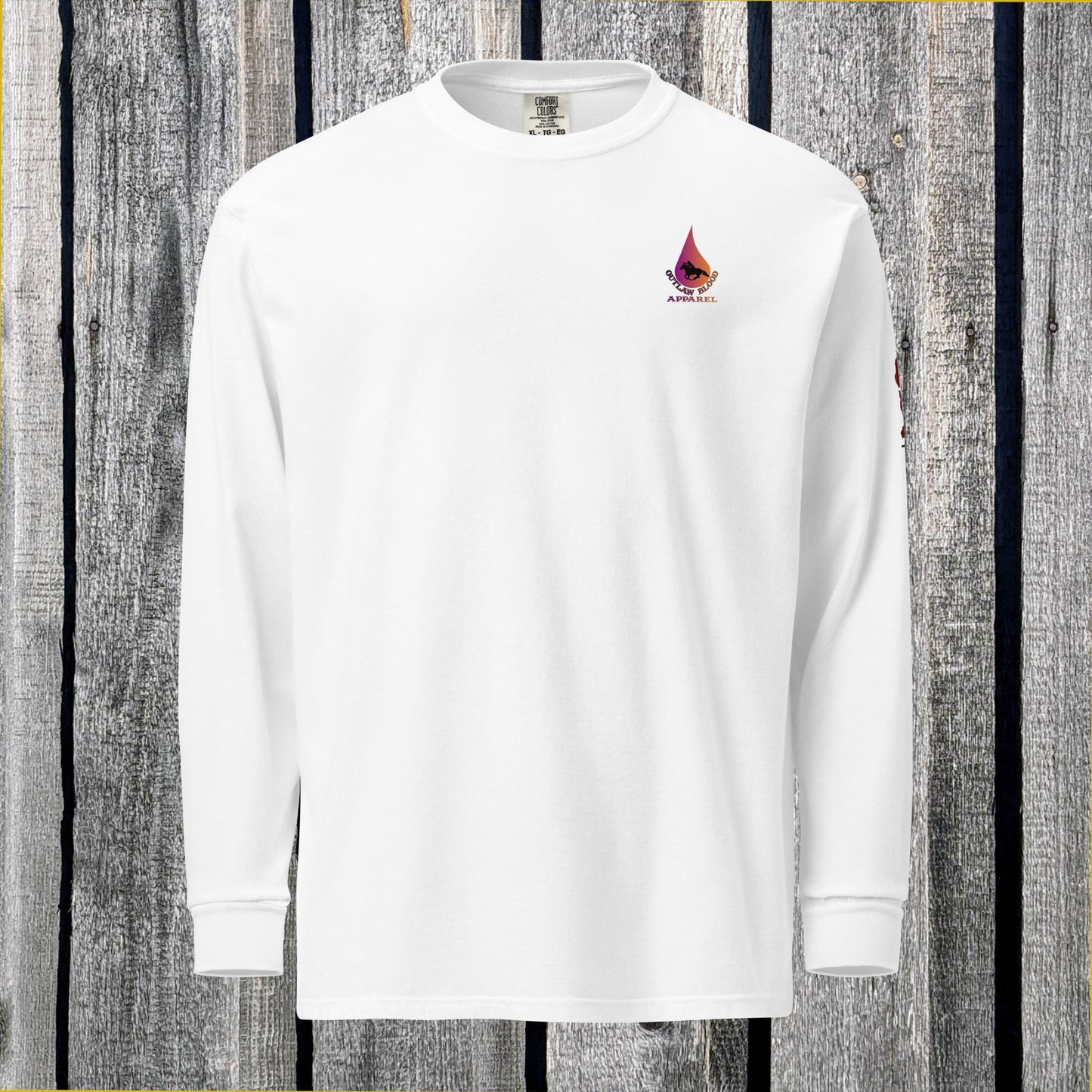 Sunset Logo long-sleeve shirt