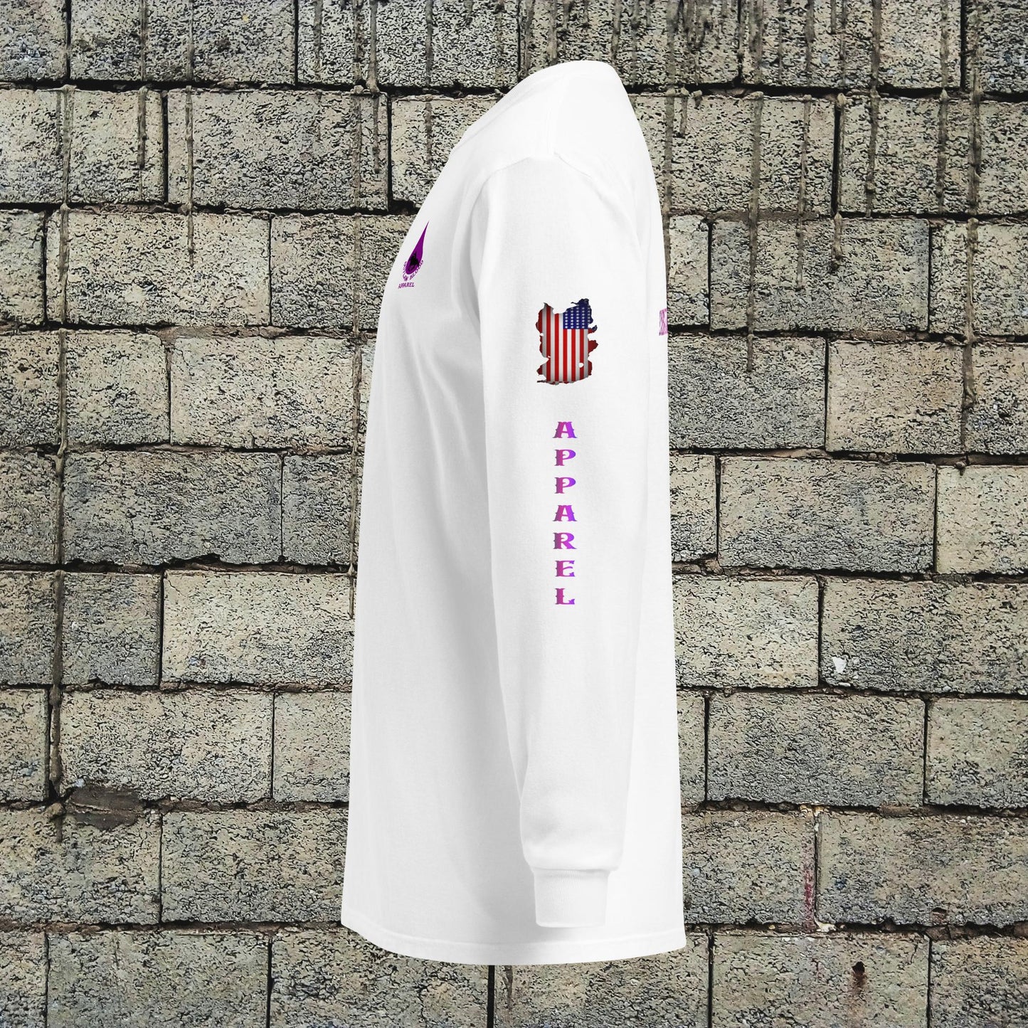 "Live Boldly,,,," long-sleeve shirt