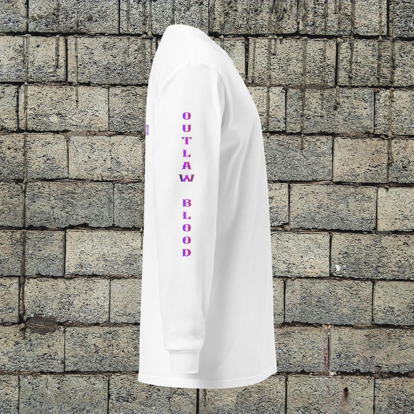 "Live Boldly,,,," long-sleeve shirt