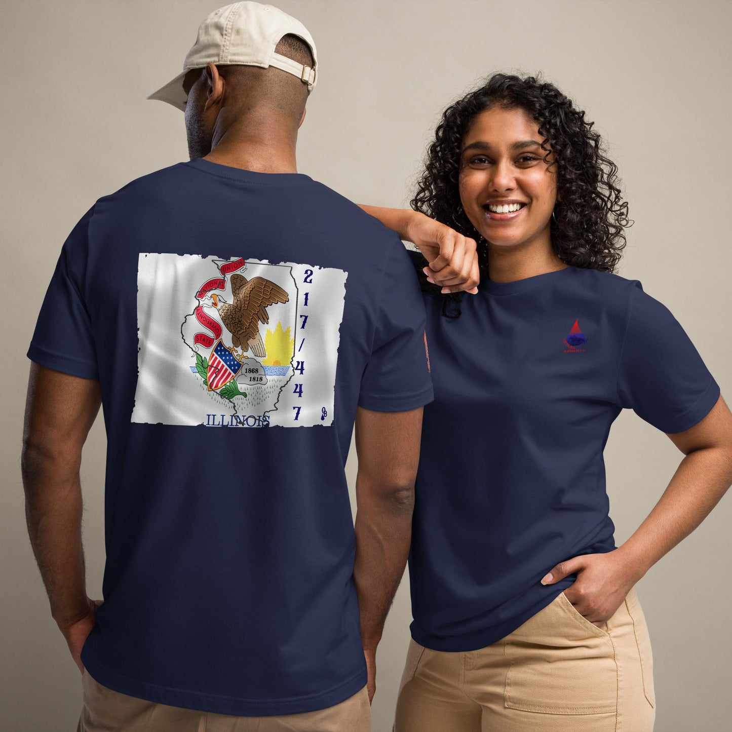 State of Illinois Unisex t-shirt