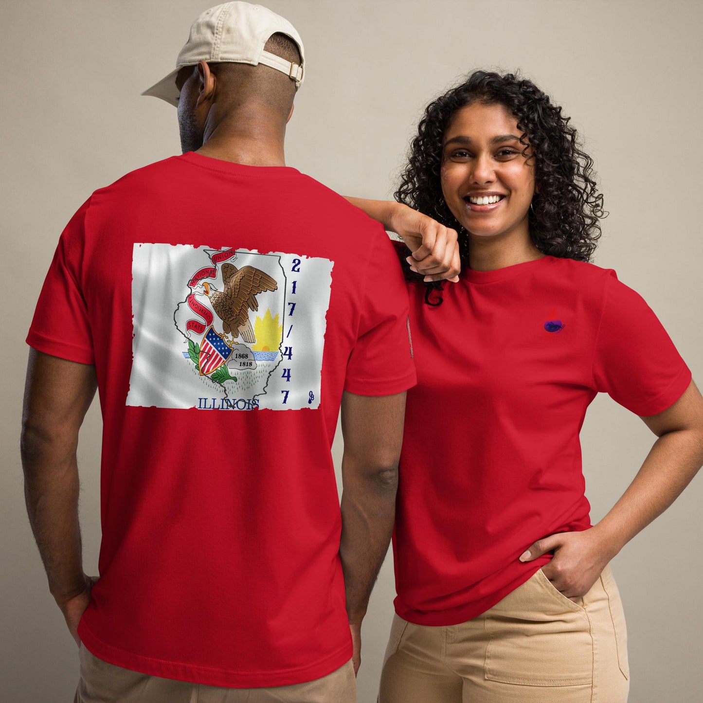 State of Illinois Unisex t-shirt