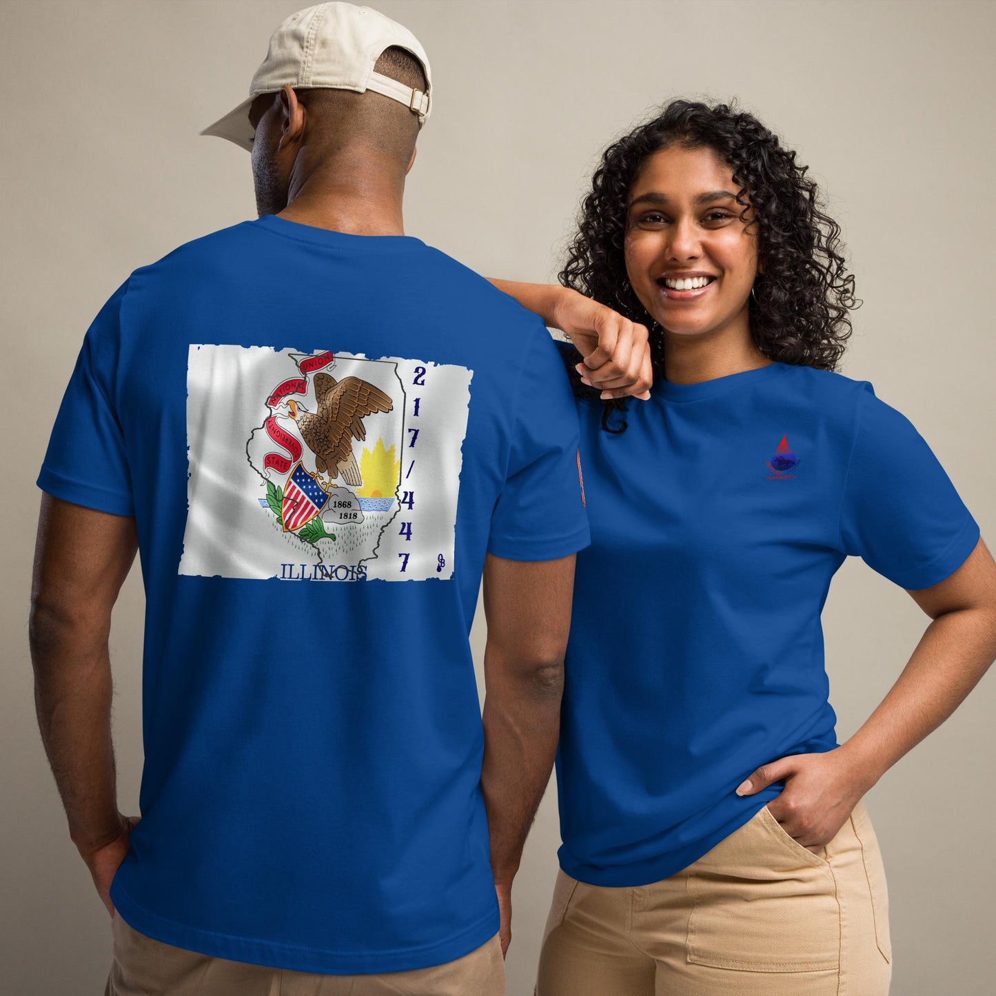 State of Illinois Unisex t-shirt