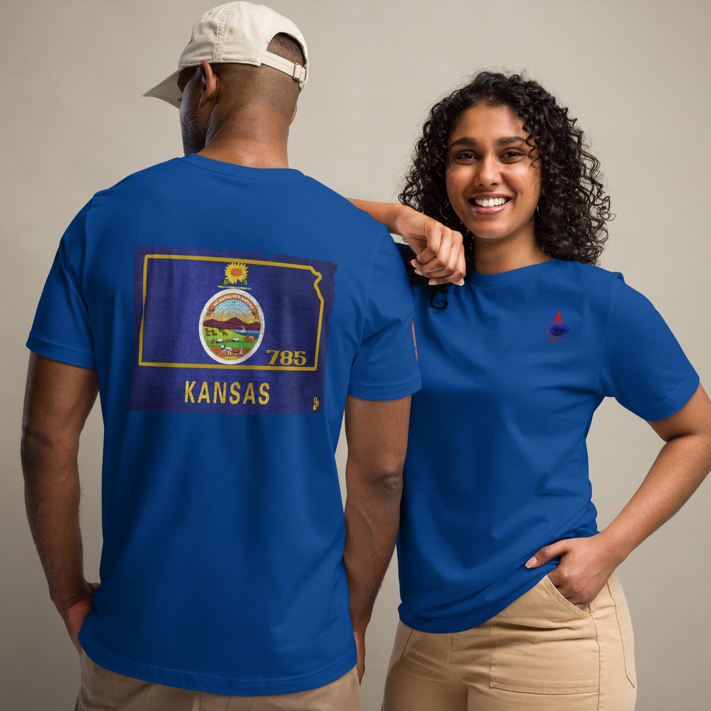 State of Kansas Unisex t-shirt
