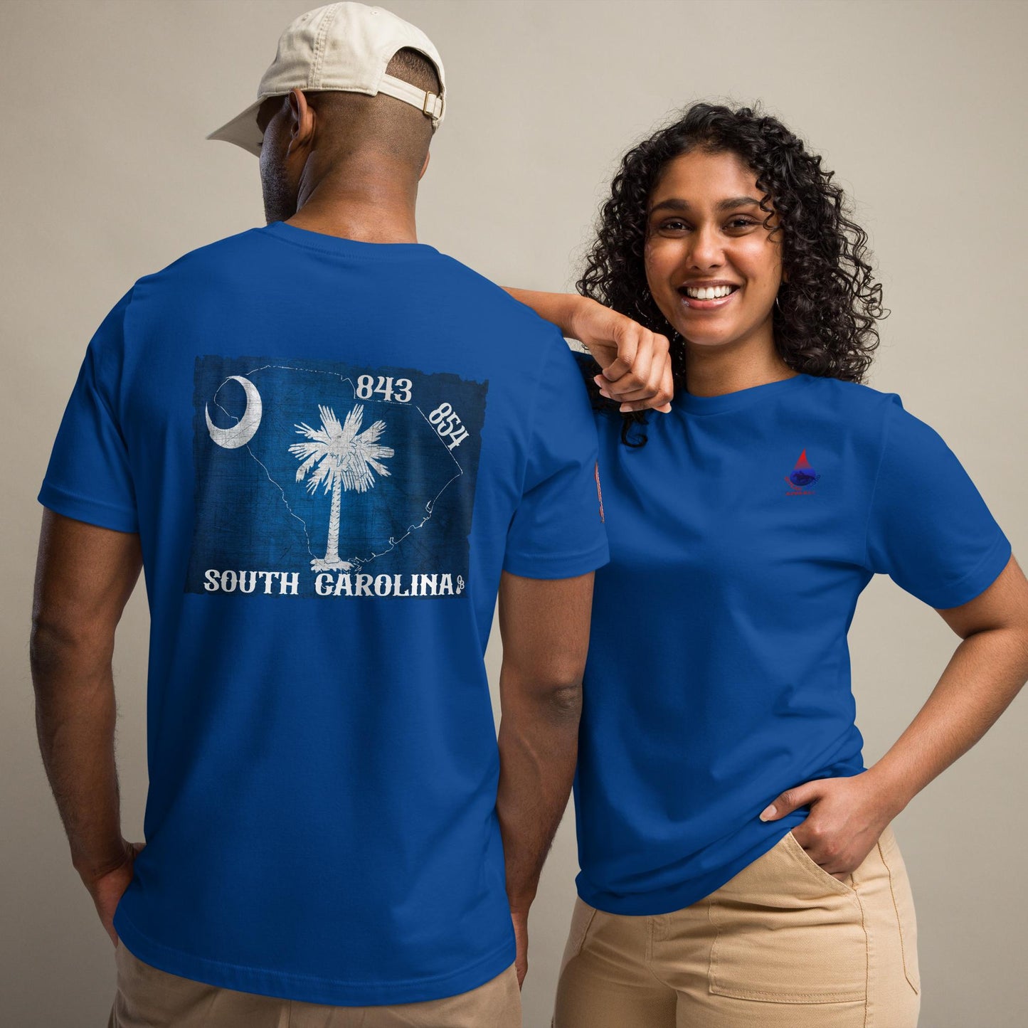 State of South Carolina 843 Unisex t-shirt