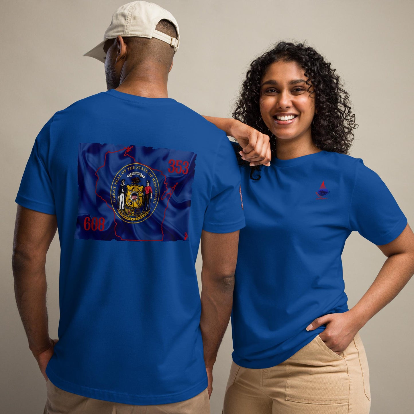 State of Wisconsin Unisex t-shirt