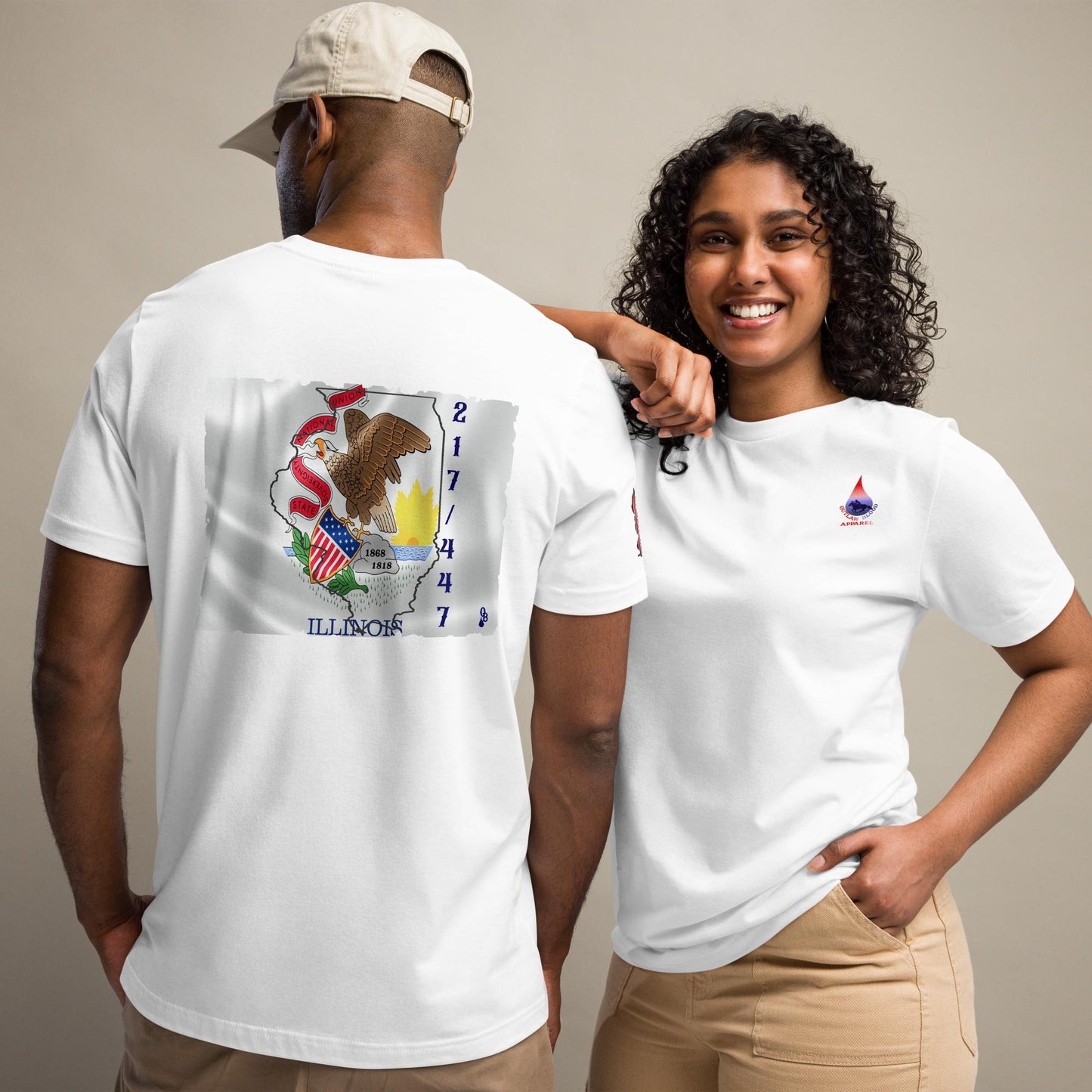 State of Illinois Unisex t-shirt