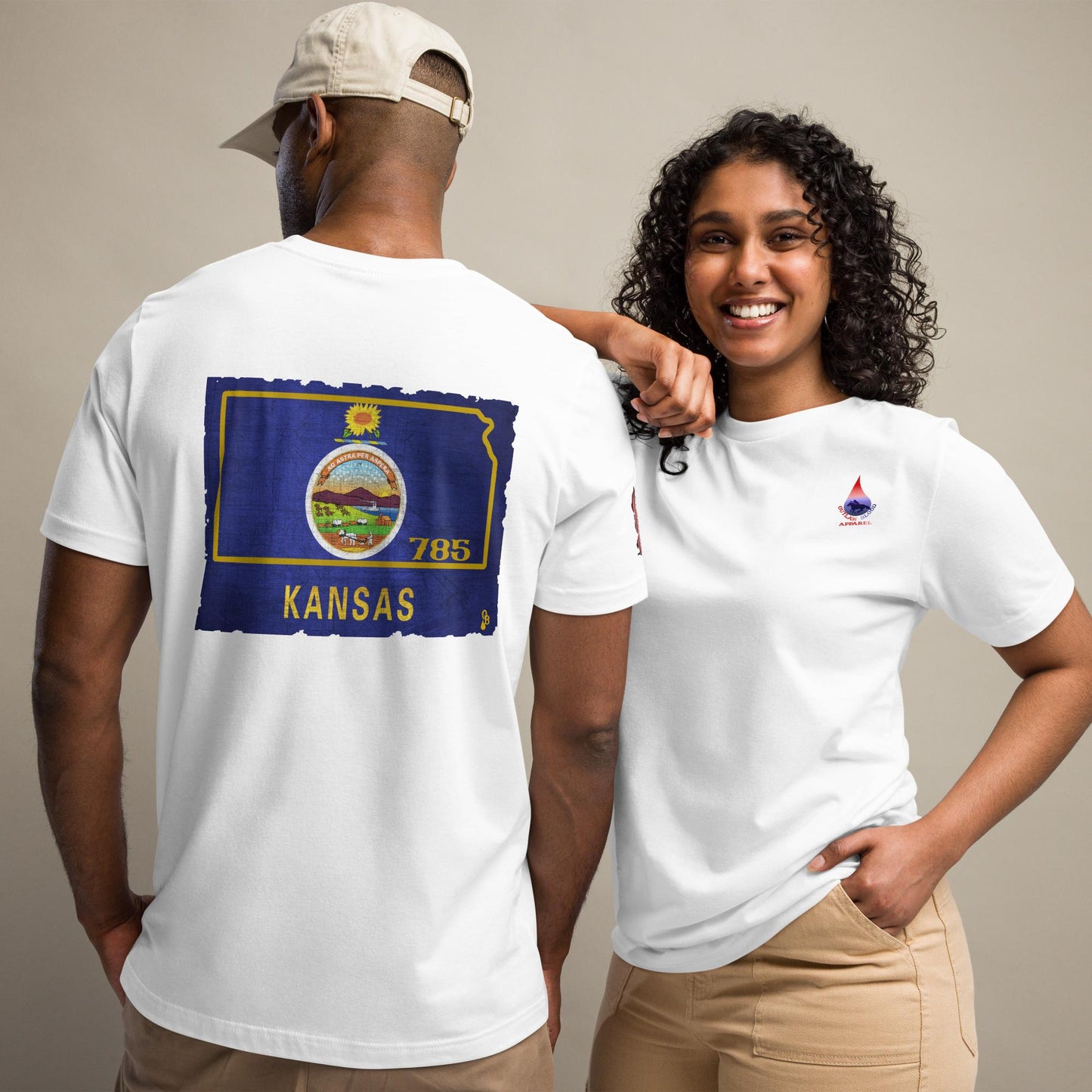 State of Kansas Unisex t-shirt