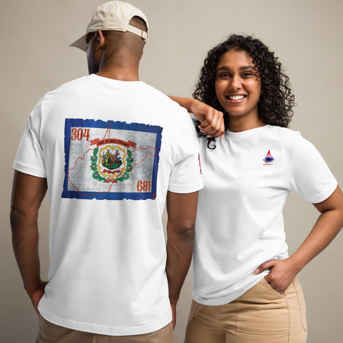 State of West Virginia Unisex t-shirt