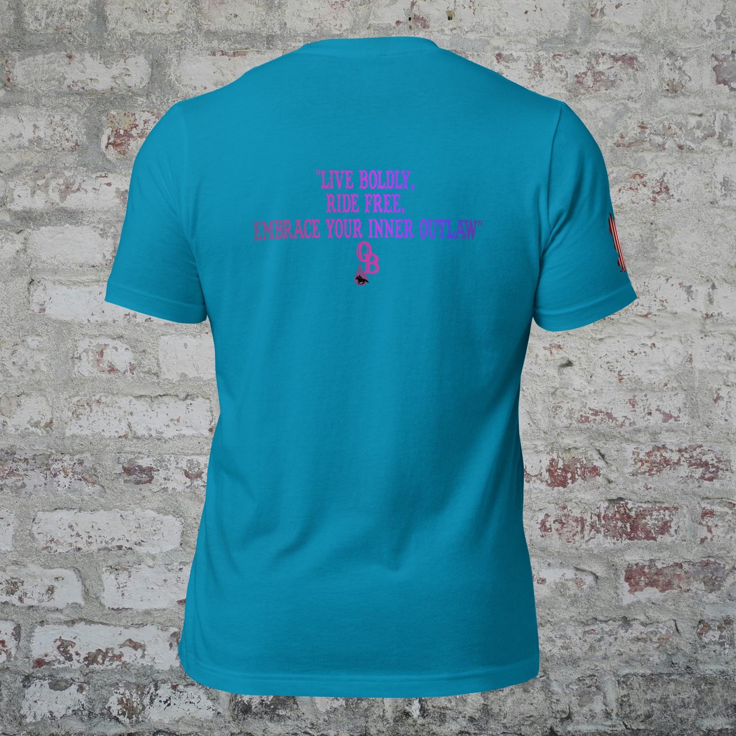 "Live Boldly....." Unisex t-shirt