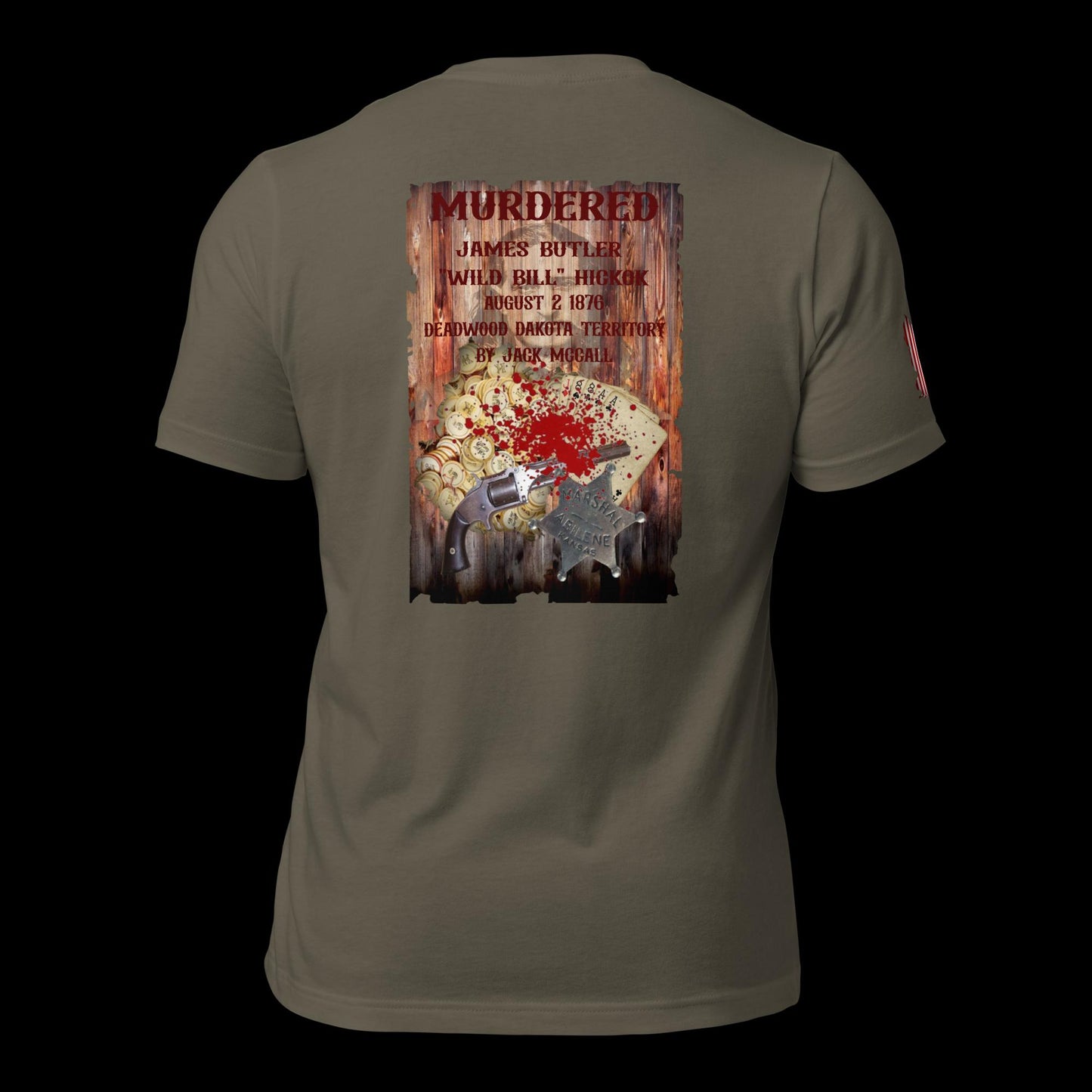 "WILD BILL" Unisex t-shirt