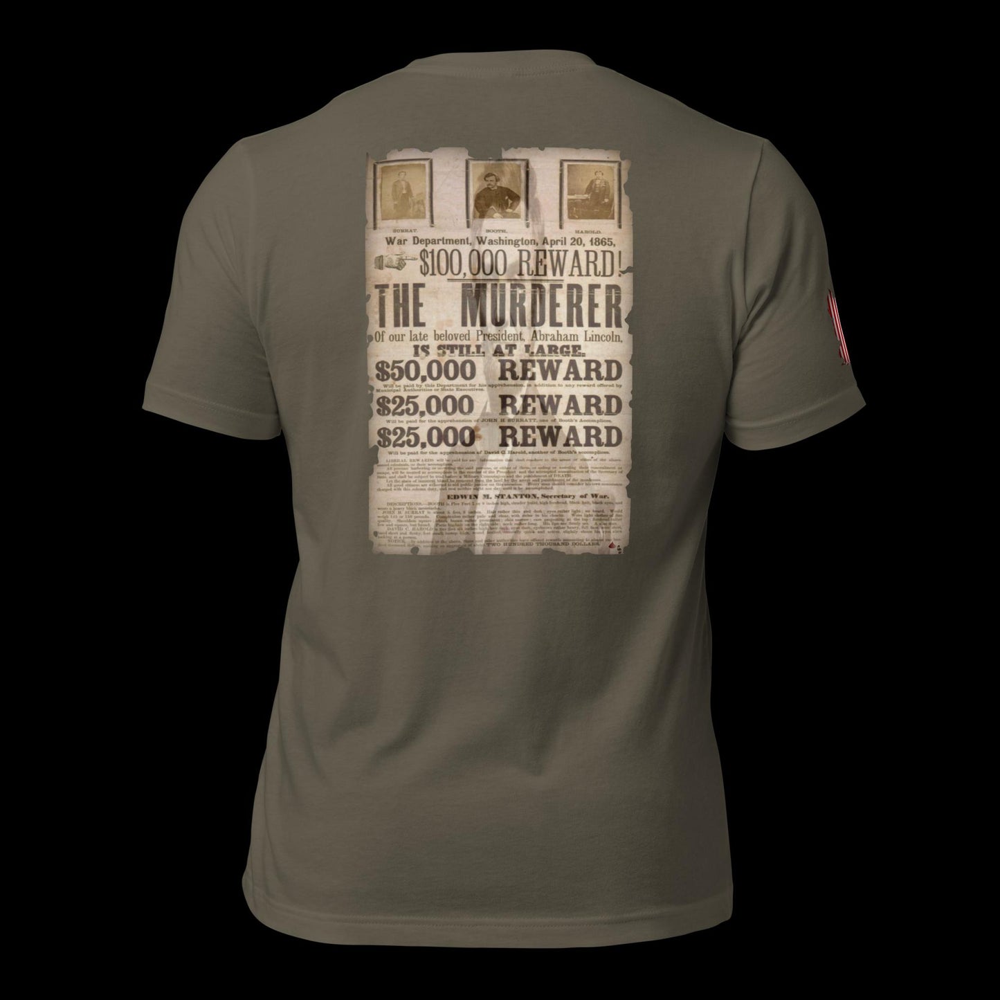 "WANTED" Lincoln Assassins Unisex t-shirt