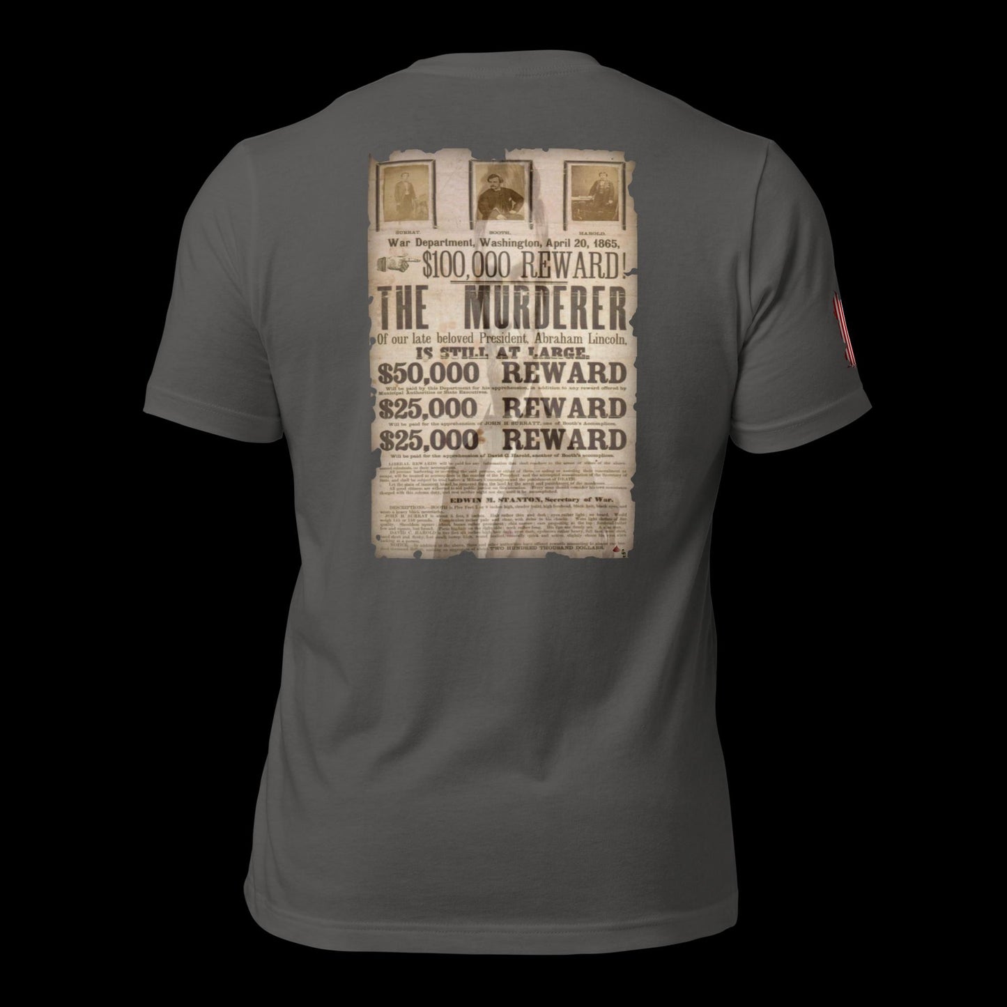 "WANTED" Lincoln Assassins Unisex t-shirt