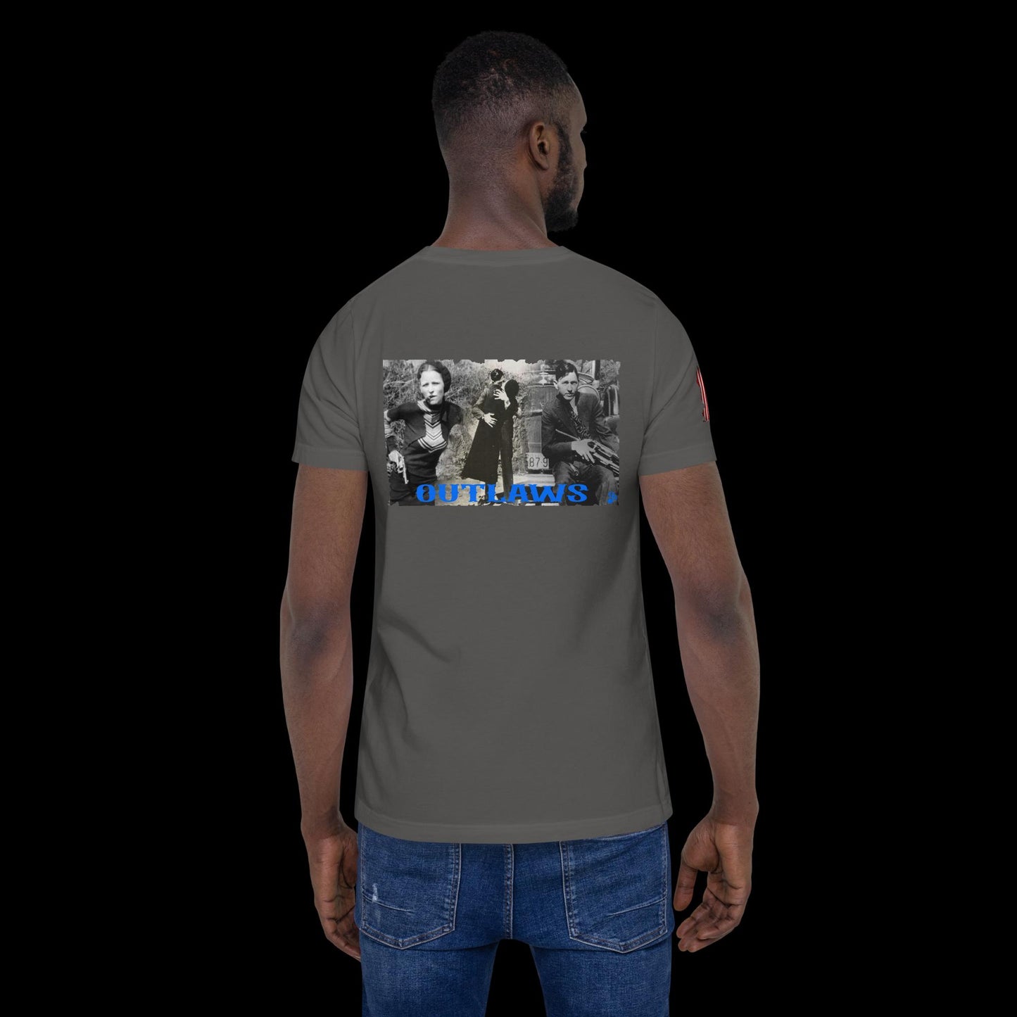 Bonnie & Clyde OUTLAW Unisex t-shirt