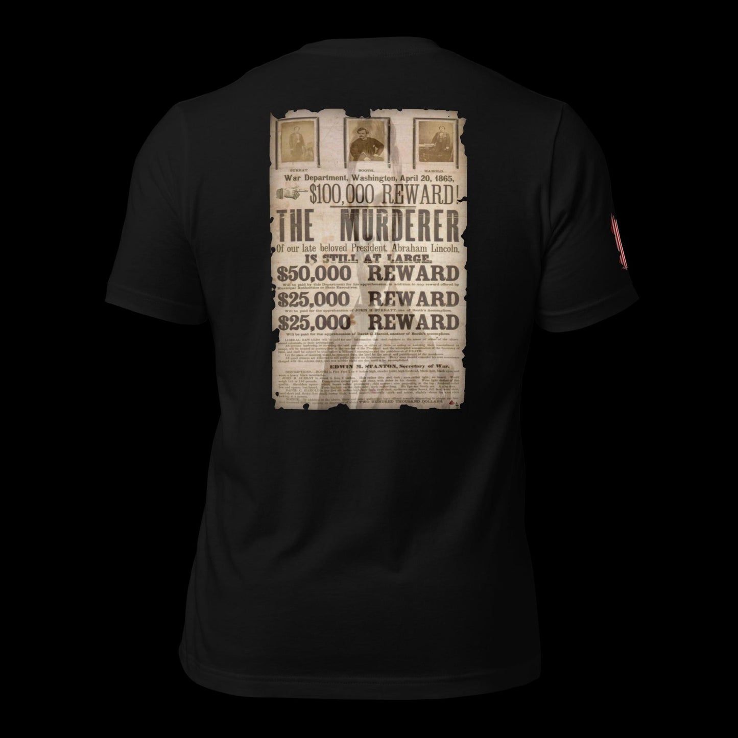 "WANTED" Lincoln Assassins Unisex t-shirt