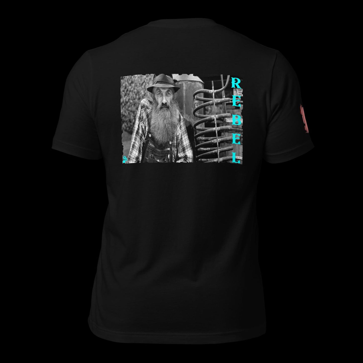 REBEL Popcorn Sutton Unisex t-shirt