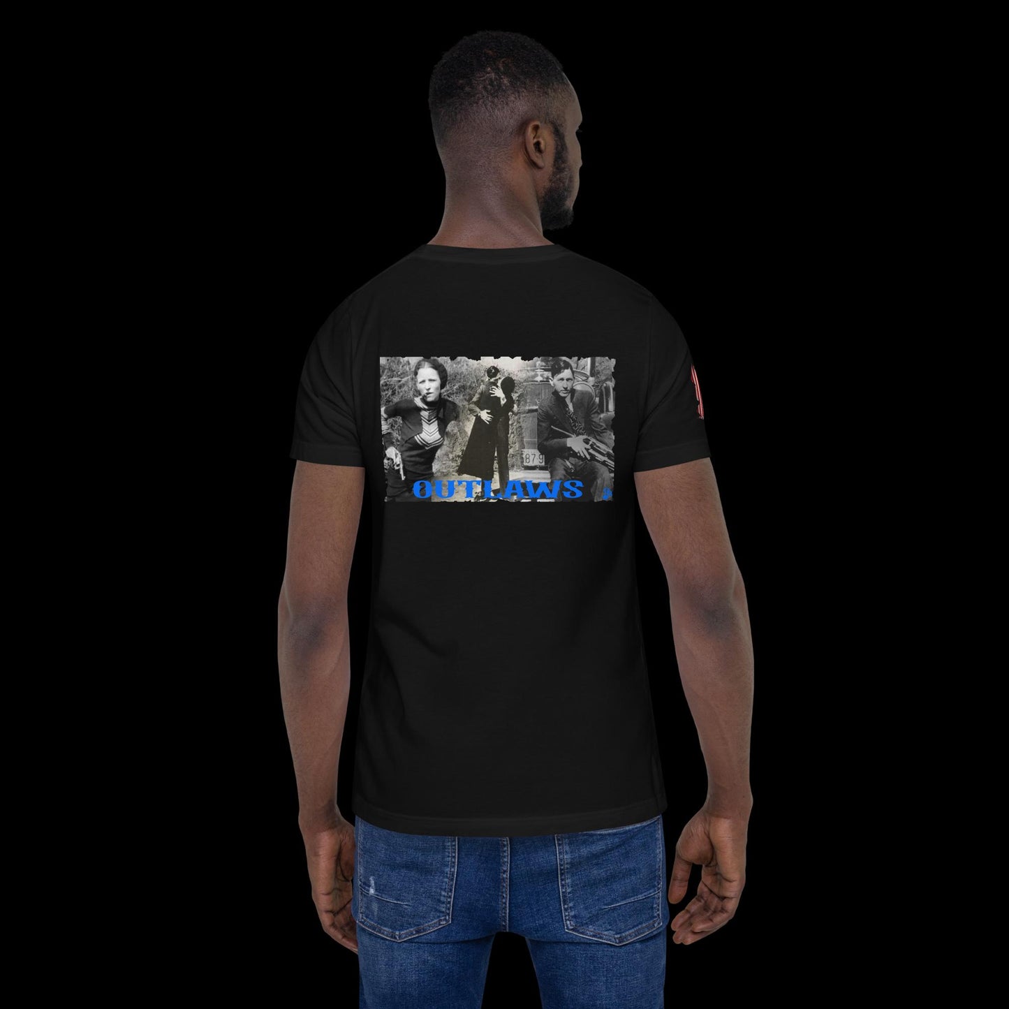Bonnie & Clyde OUTLAW Unisex t-shirt