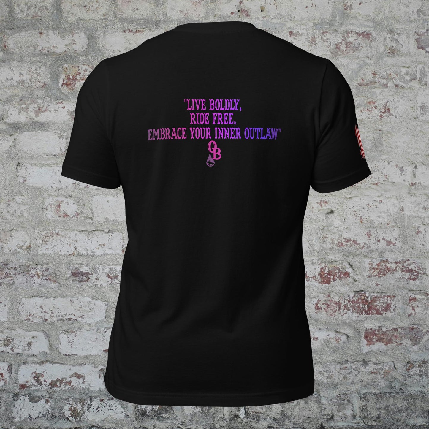 "Live Boldly....." Unisex t-shirt