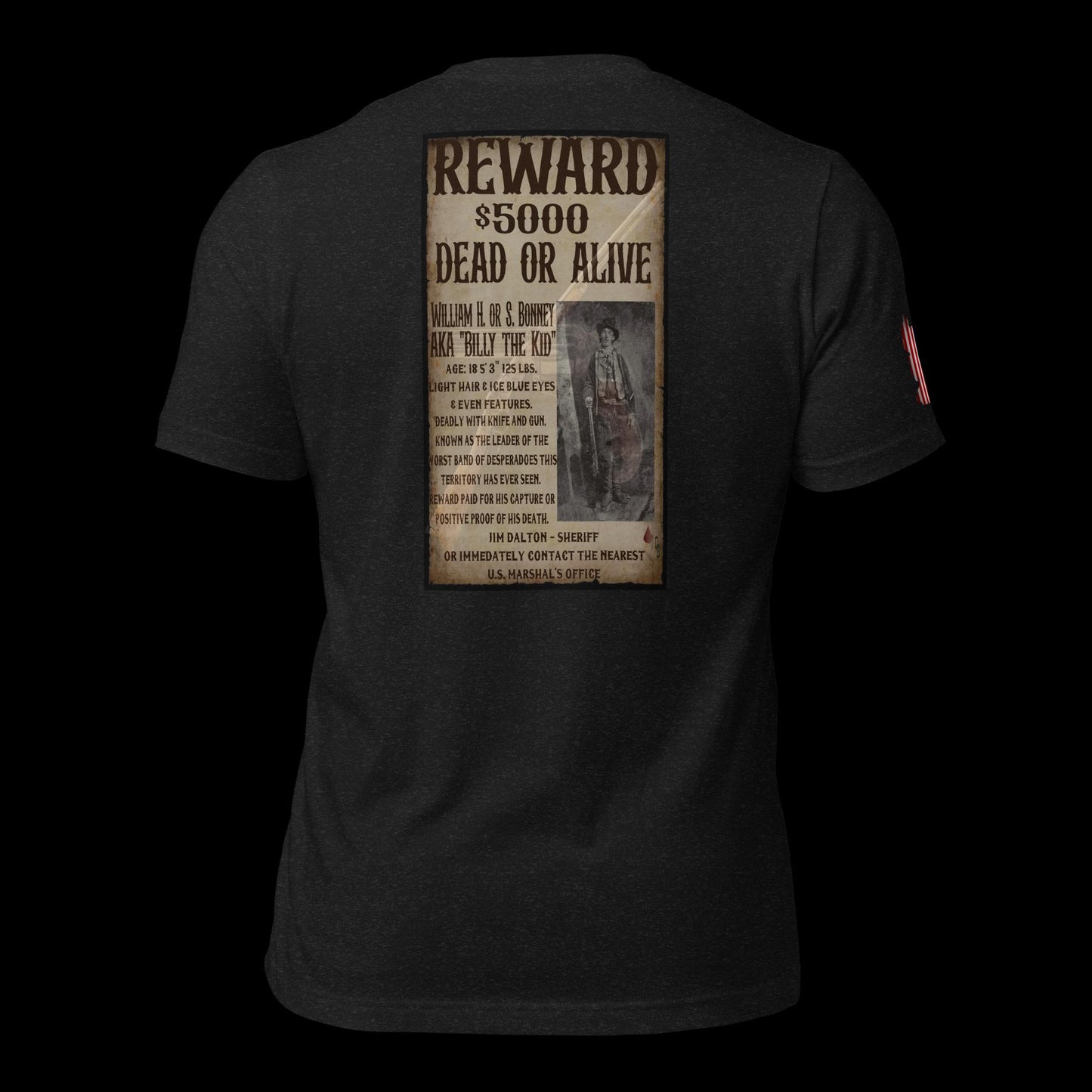 WANTED: Billy the Kid Unisex T-shirt