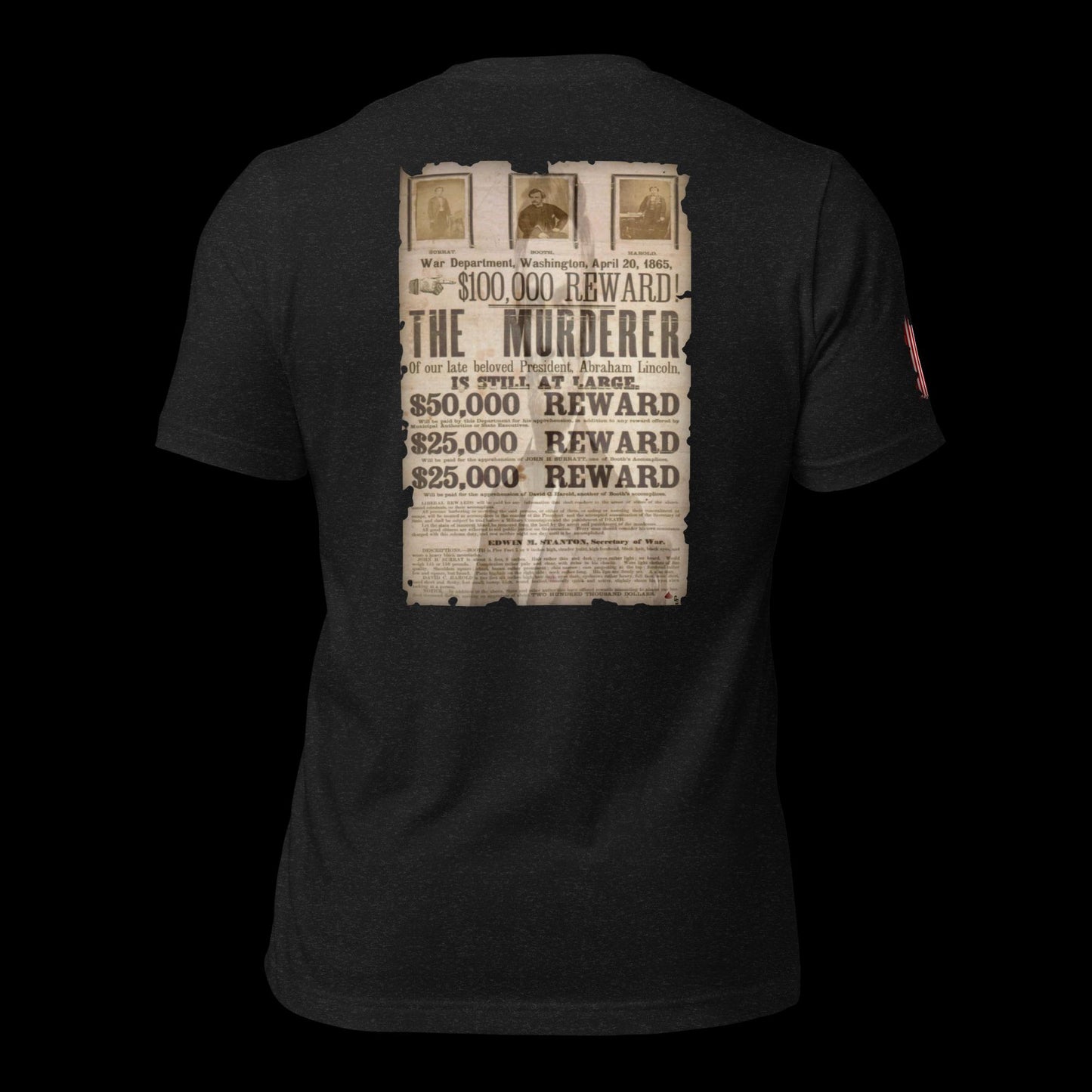 "WANTED" Lincoln Assassins Unisex t-shirt