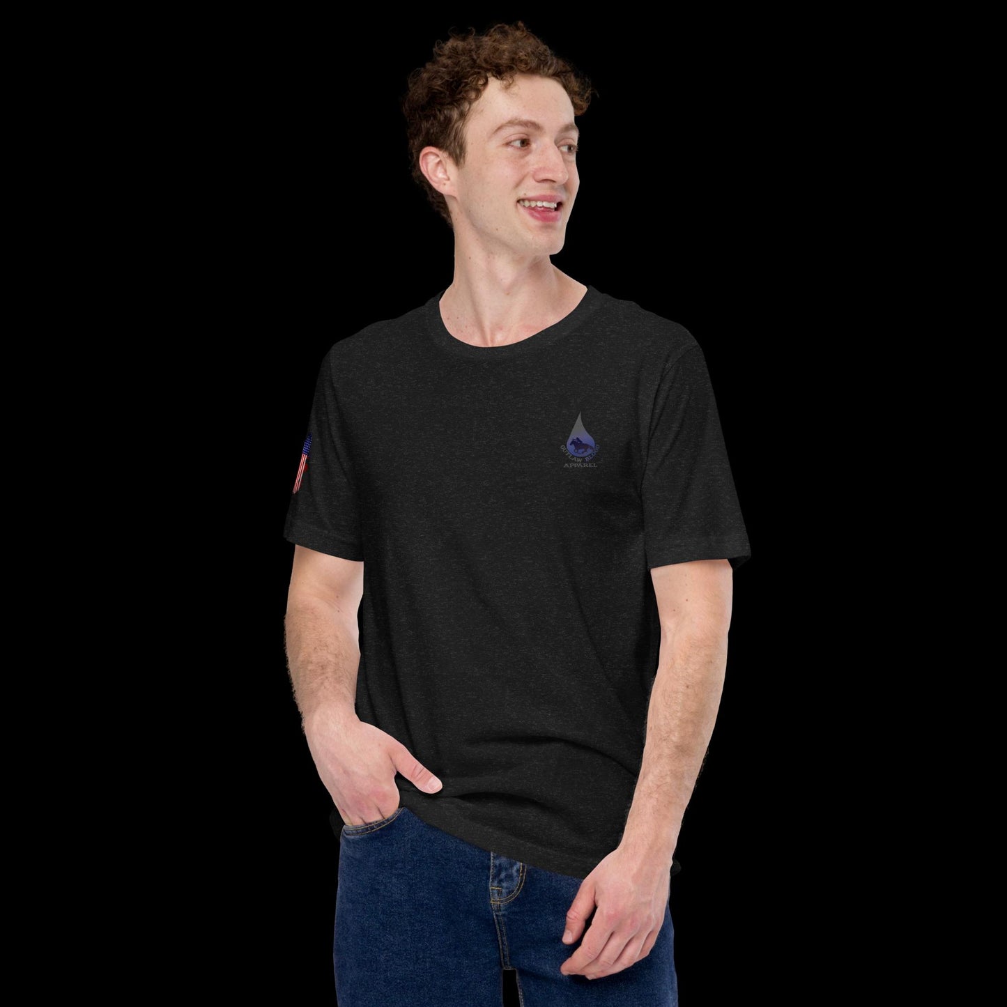 REBEL Bronc Rider Unisex t-shirt