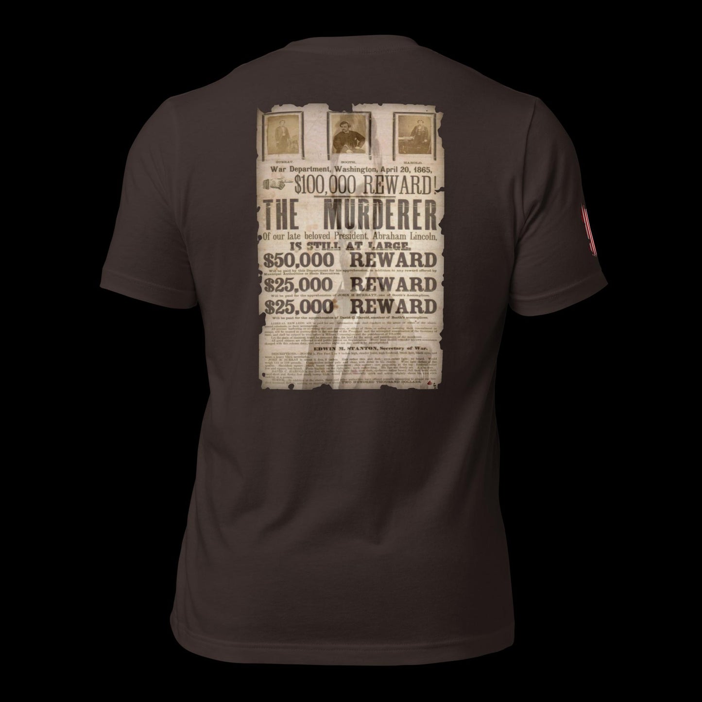 "WANTED" Lincoln Assassins Unisex t-shirt