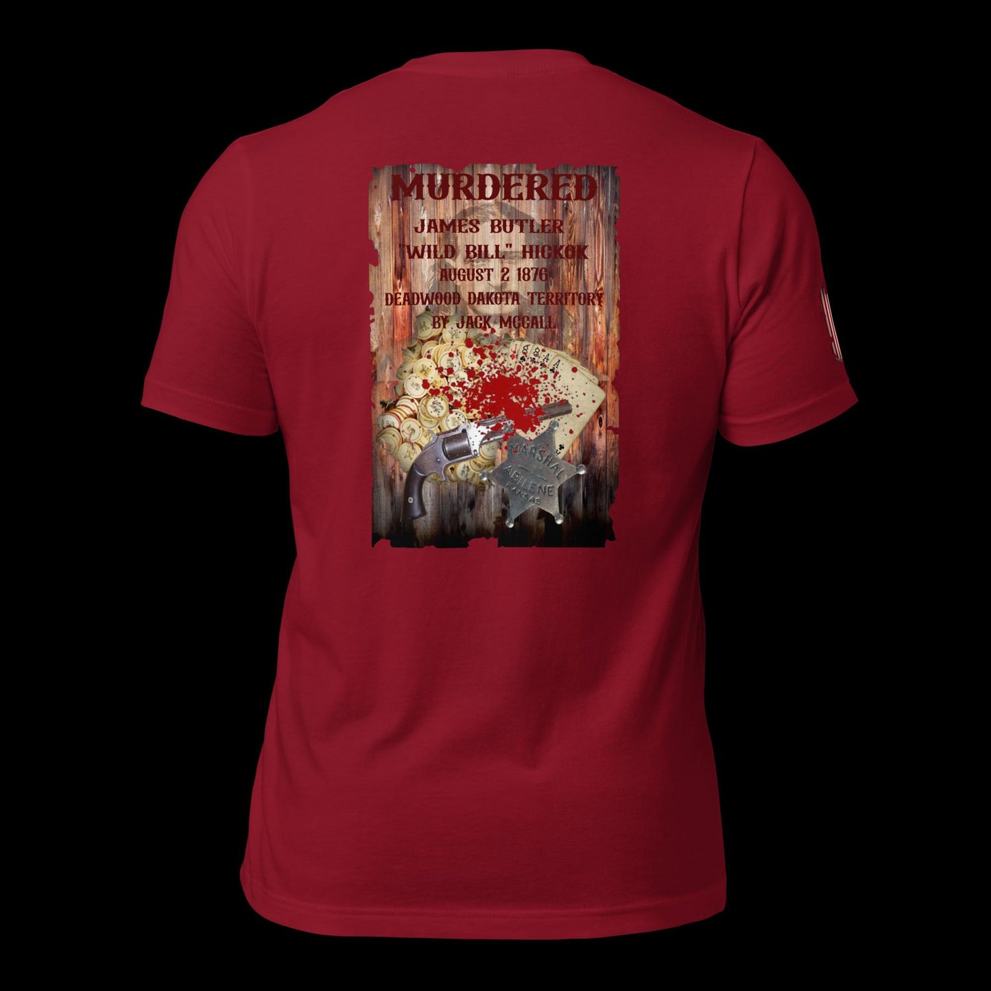 "WILD BILL" Unisex t-shirt