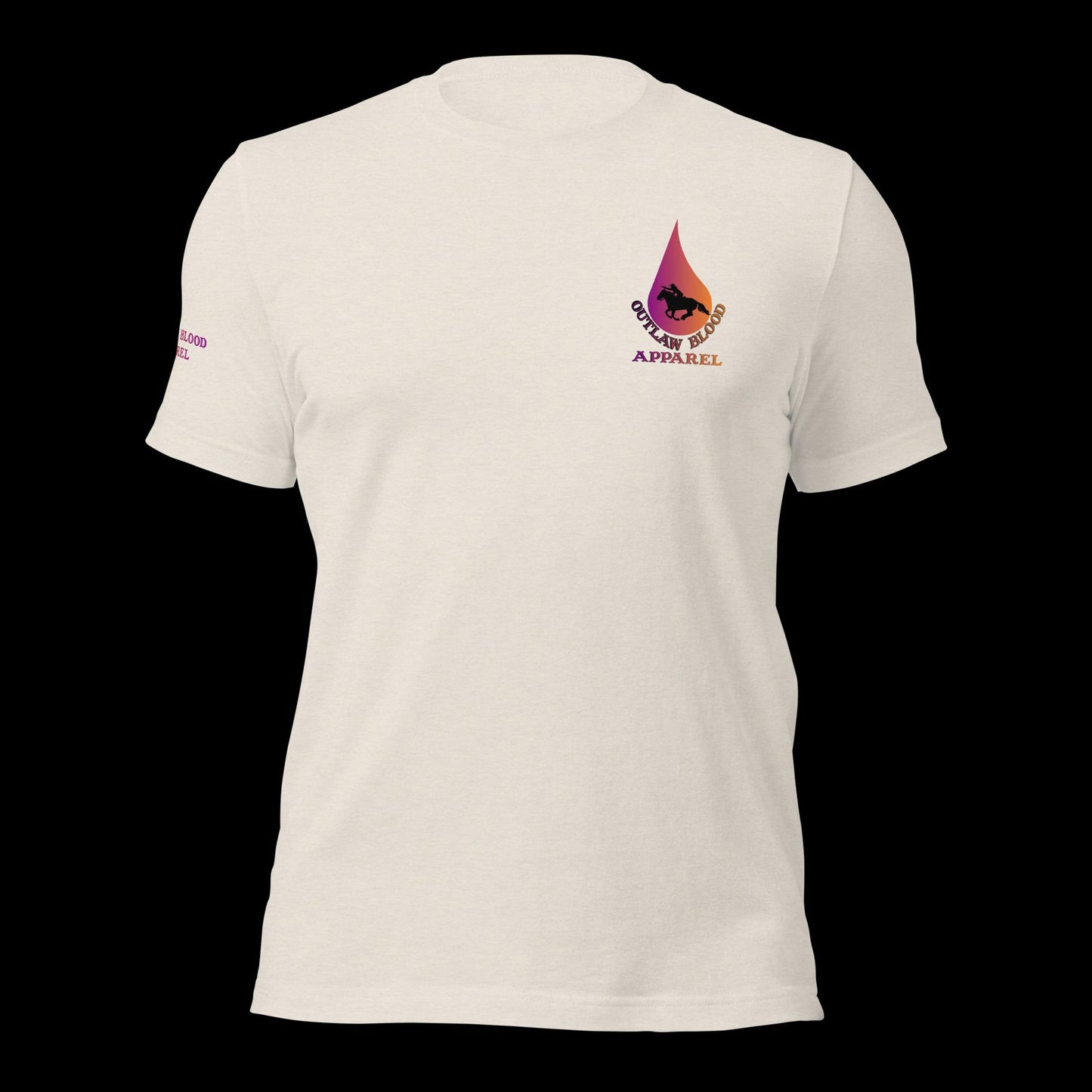 Desert Sunset Rider Unisex T-Shirt