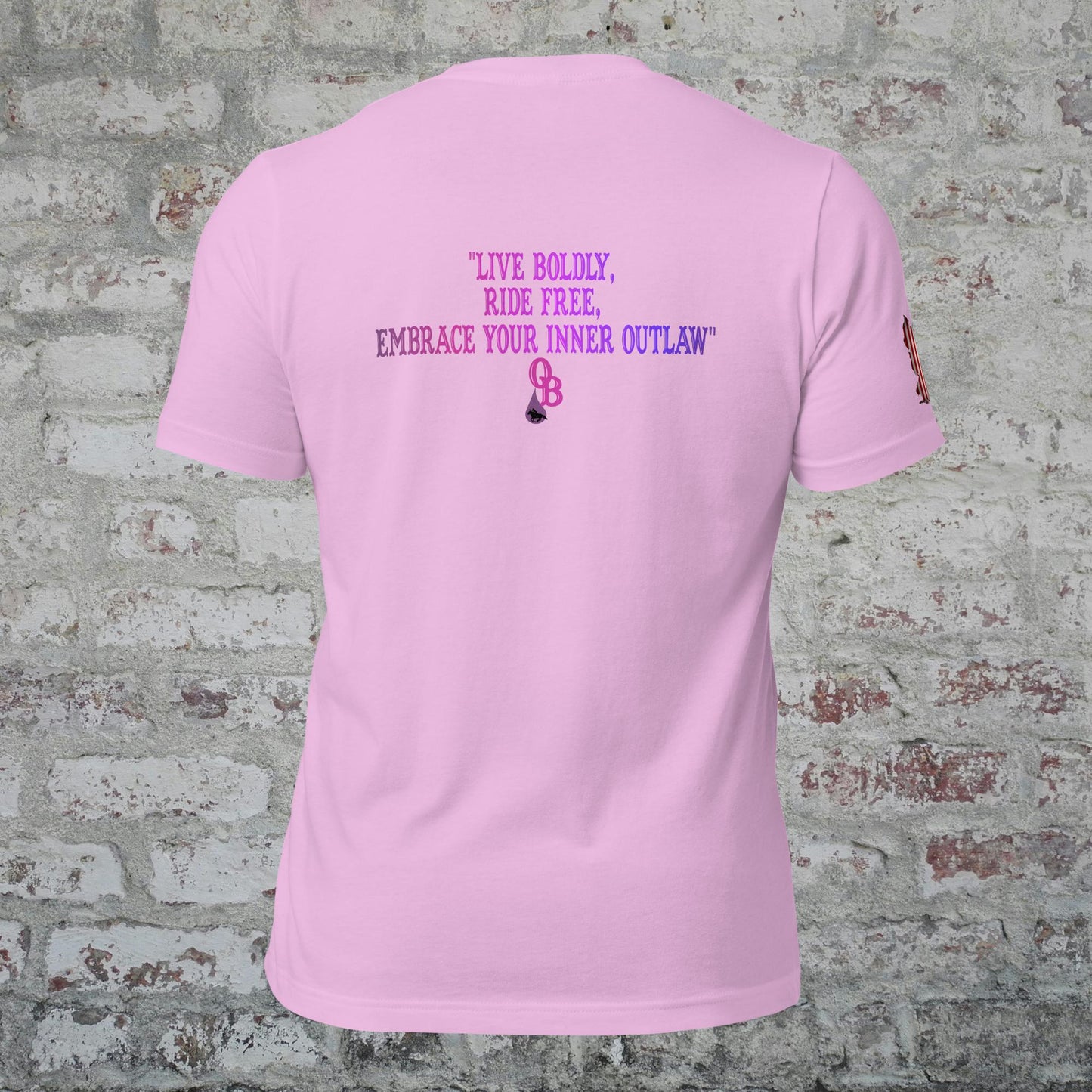 "Live Boldly....." Unisex t-shirt