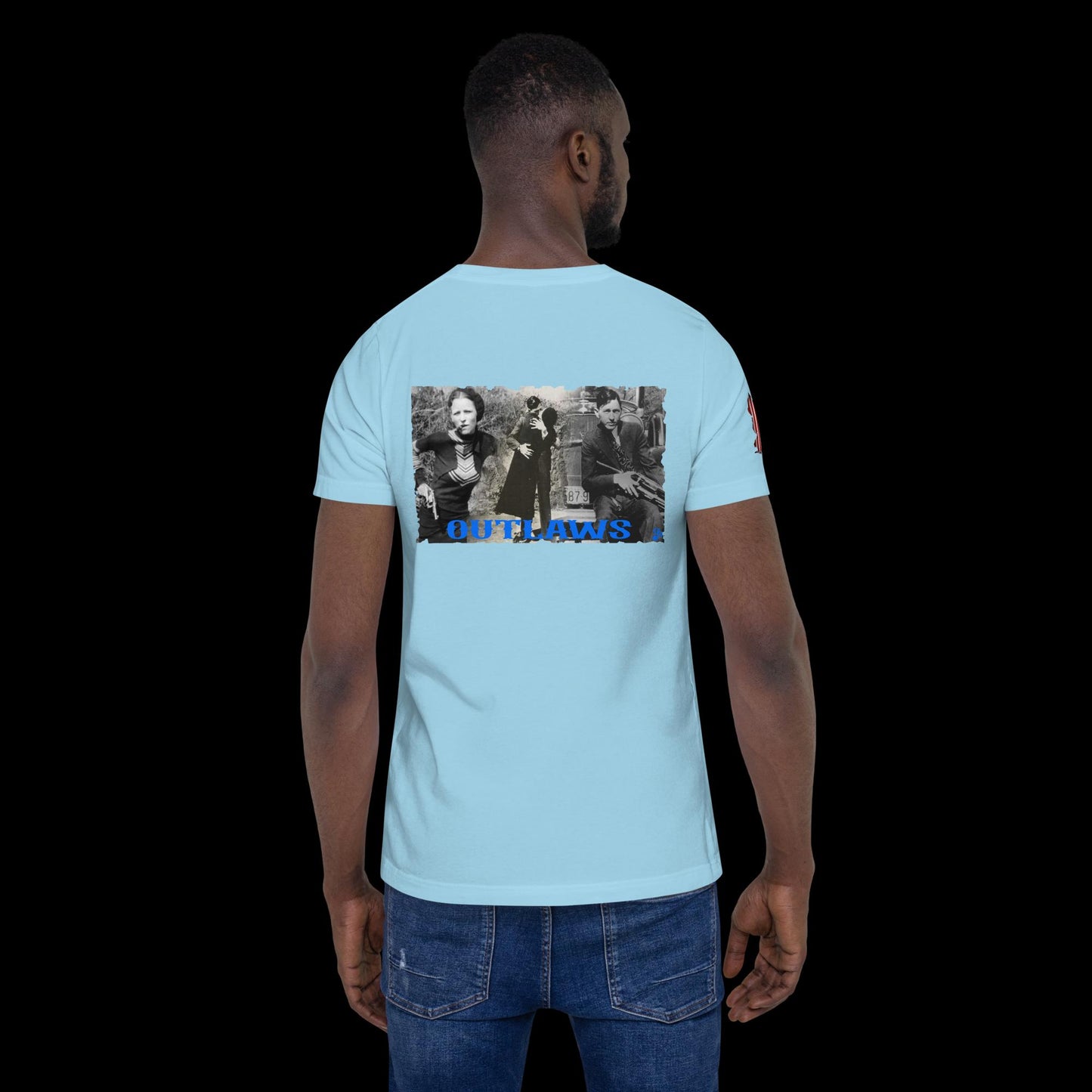 Bonnie & Clyde OUTLAW Unisex t-shirt