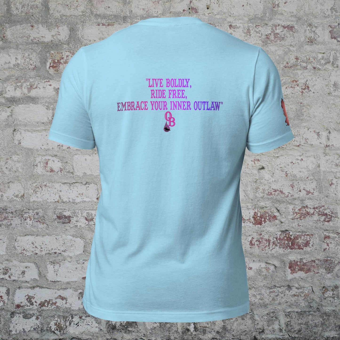 "Live Boldly....." Unisex t-shirt