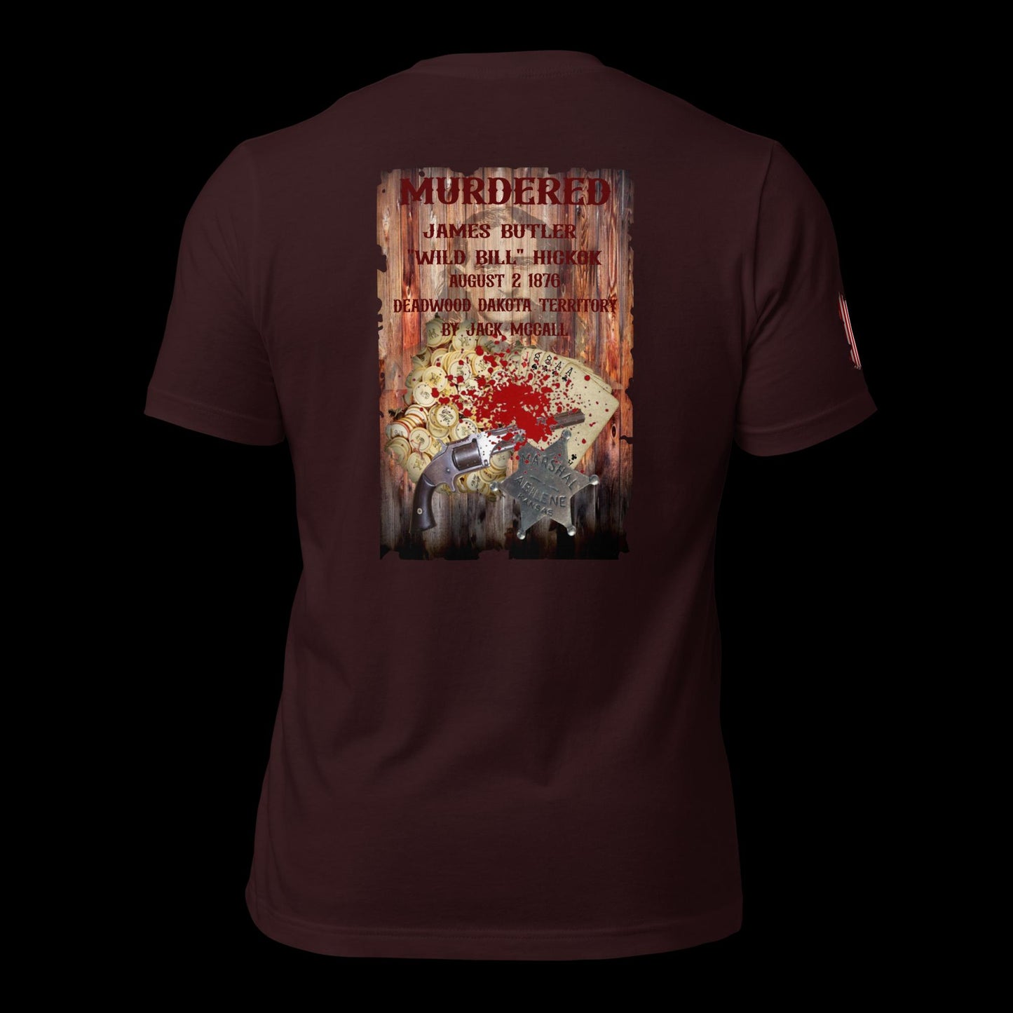 "WILD BILL" Unisex t-shirt