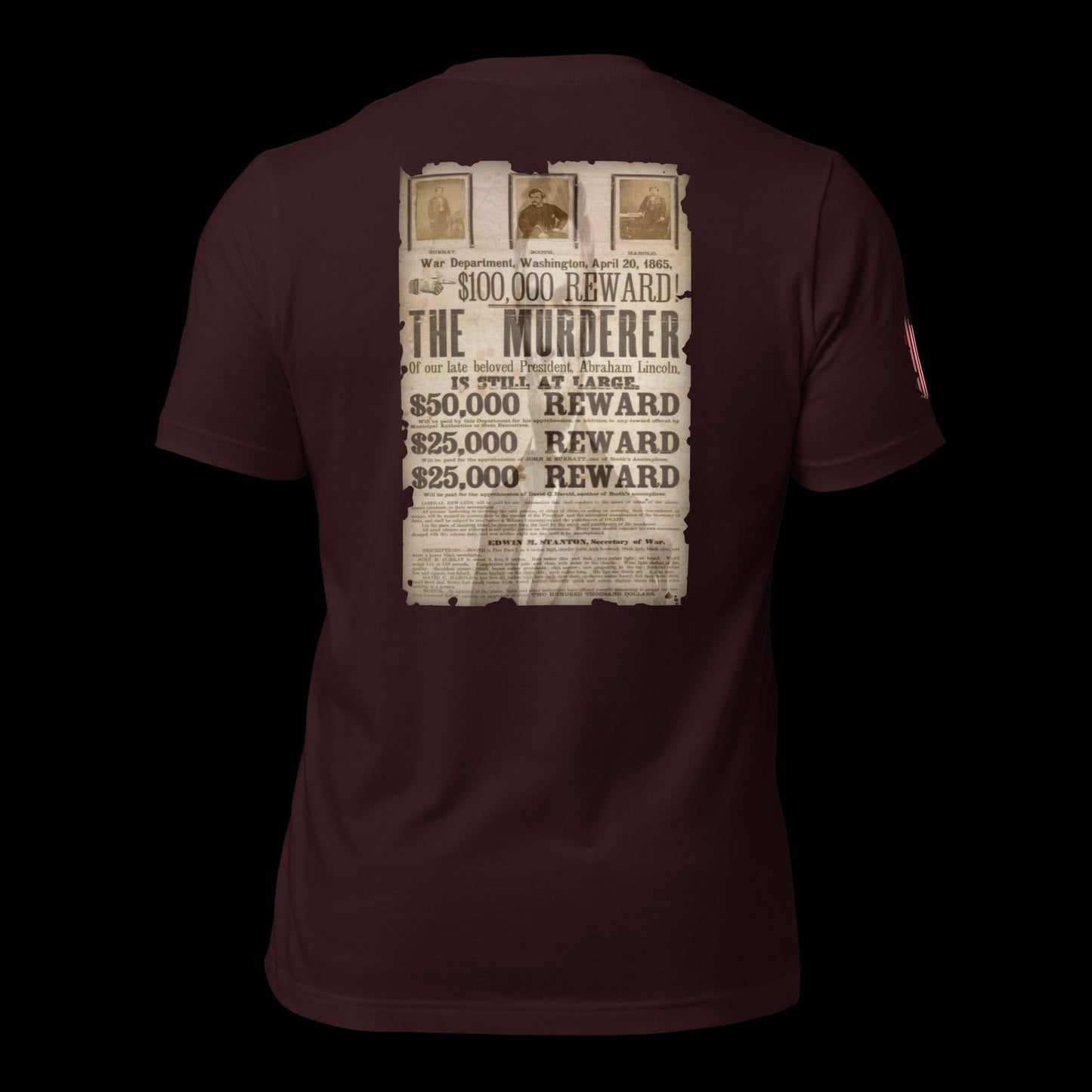 "WANTED" Lincoln Assassins Unisex t-shirt