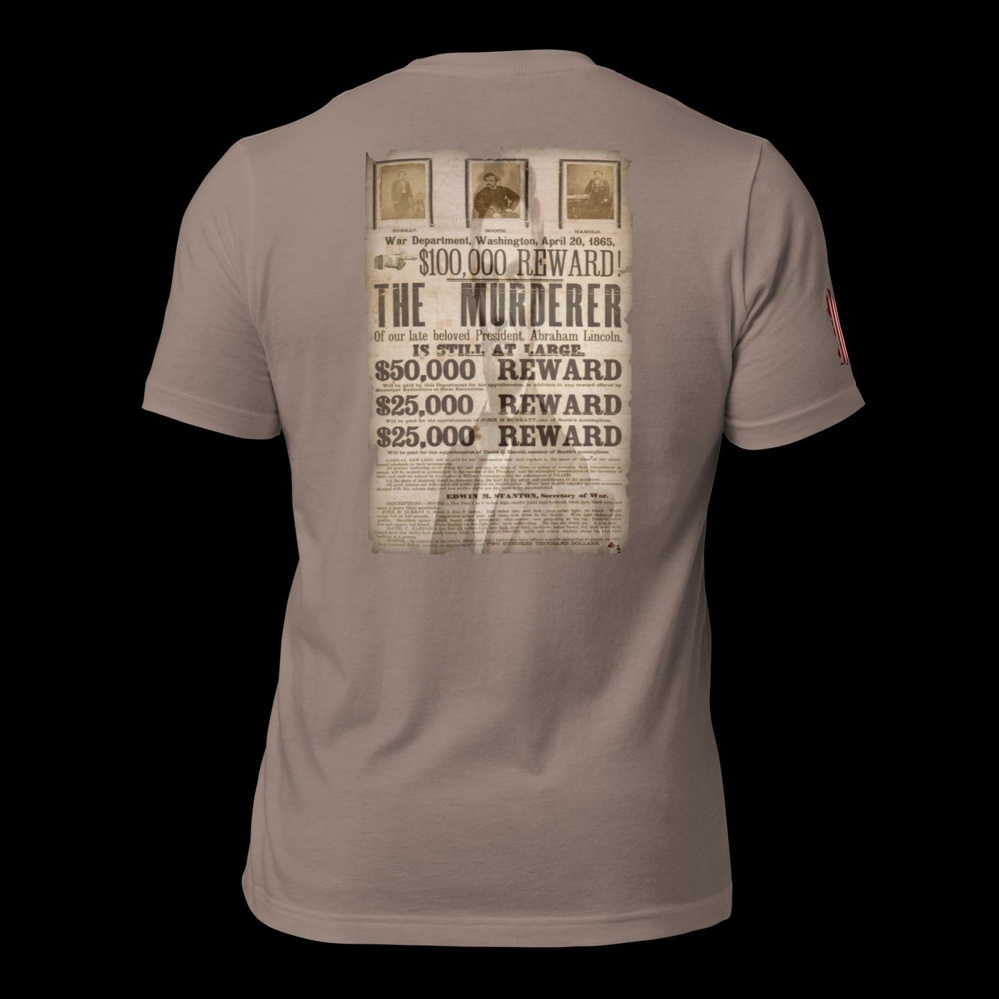 "WANTED" Lincoln Assassins Unisex t-shirt