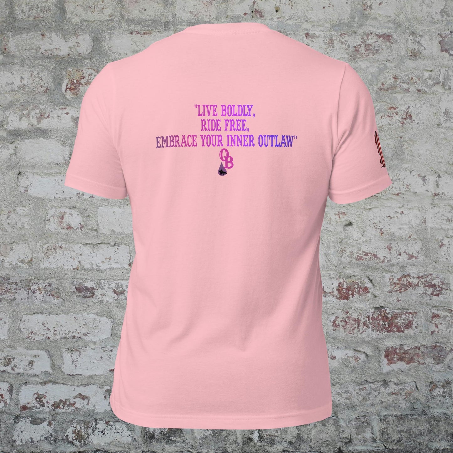 "Live Boldly....." Unisex t-shirt