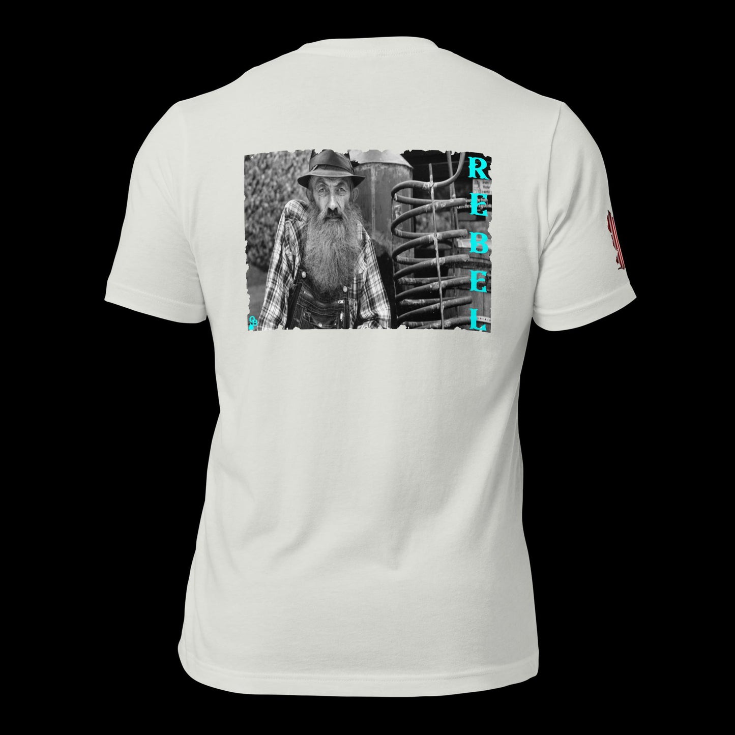 REBEL Popcorn Sutton Unisex t-shirt