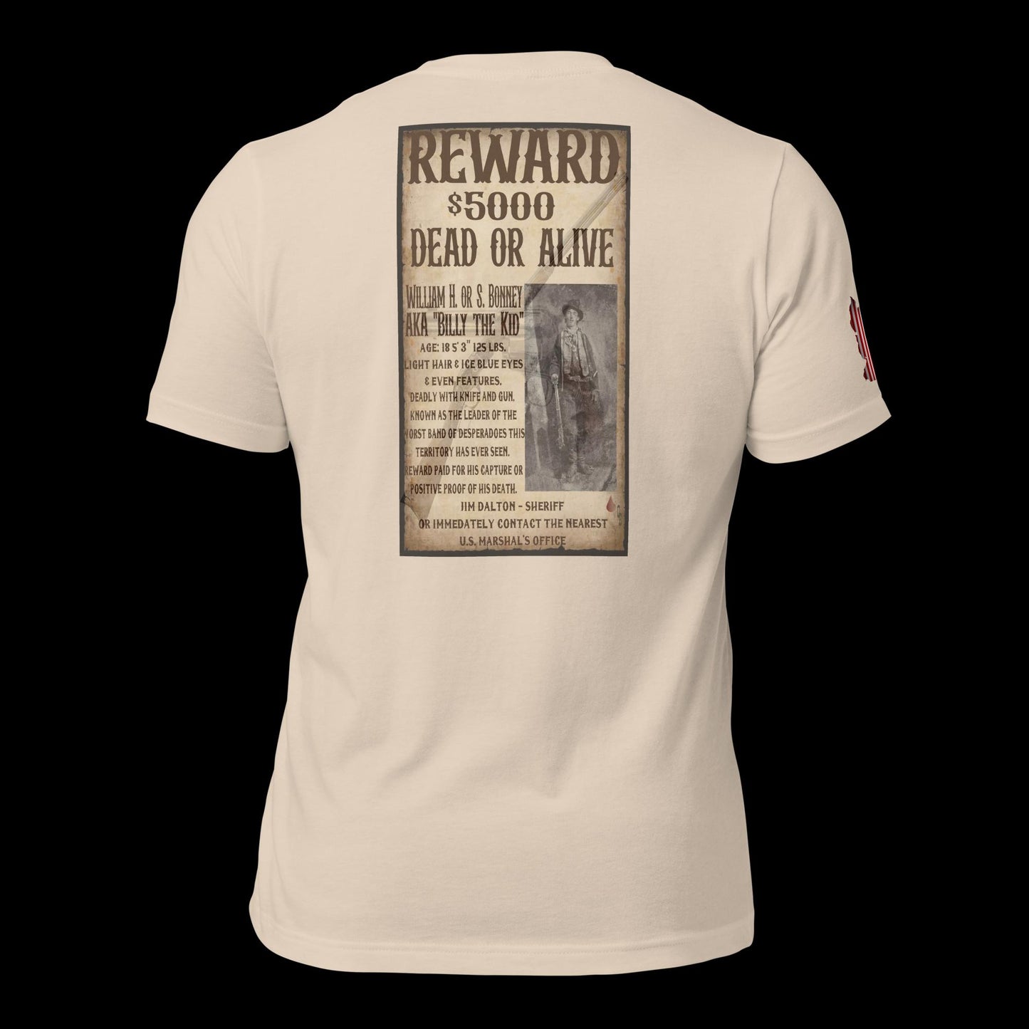 WANTED: Billy the Kid Unisex T-shirt