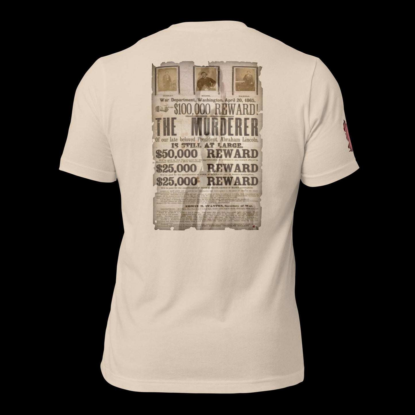 "WANTED" Lincoln Assassins Unisex t-shirt